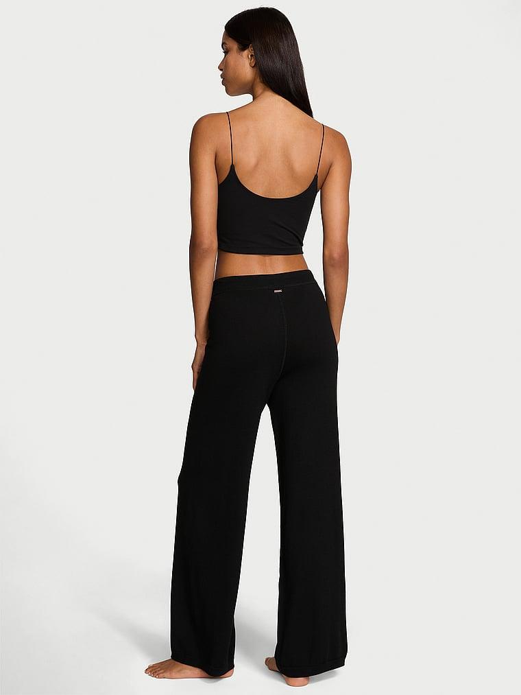 Luxe Crème Knit Lounge Pants Product Image