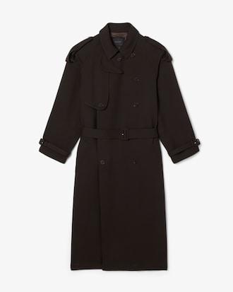 Runway Wool Trench Coat Product Image
