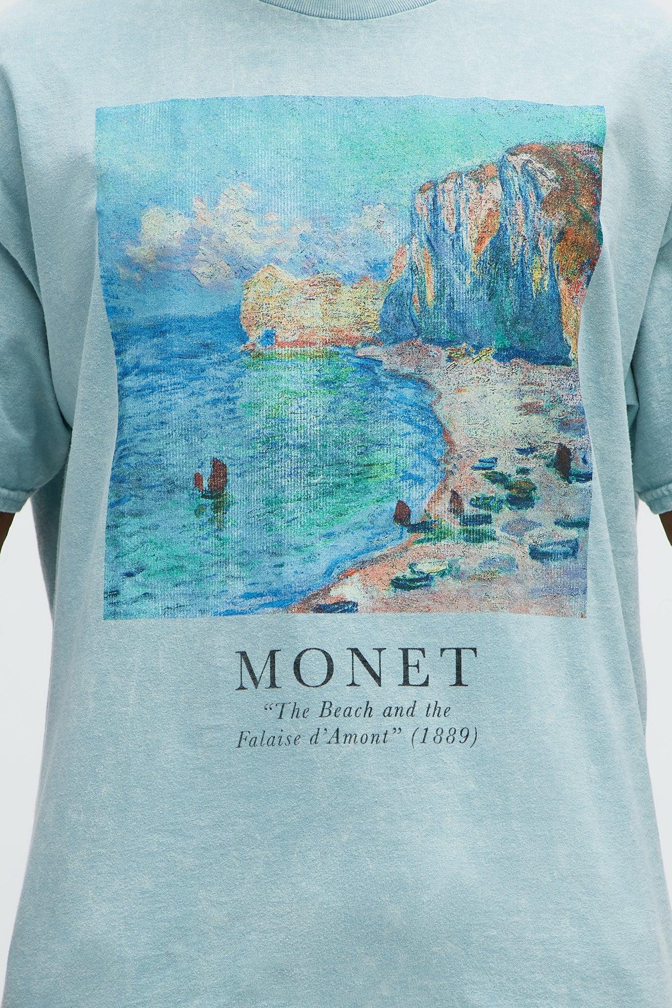 Monet The Beach Short Sleeve Tee - Teal Product Image