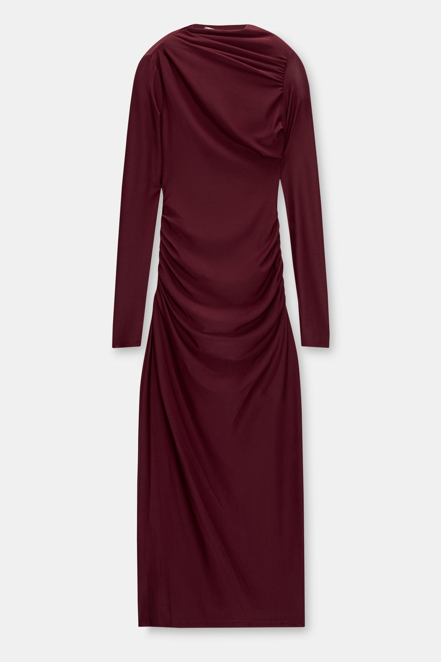 Gathered midi dress Product Image