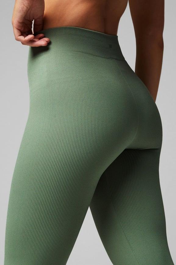 Seamless High-Waisted Slit Pant Product Image