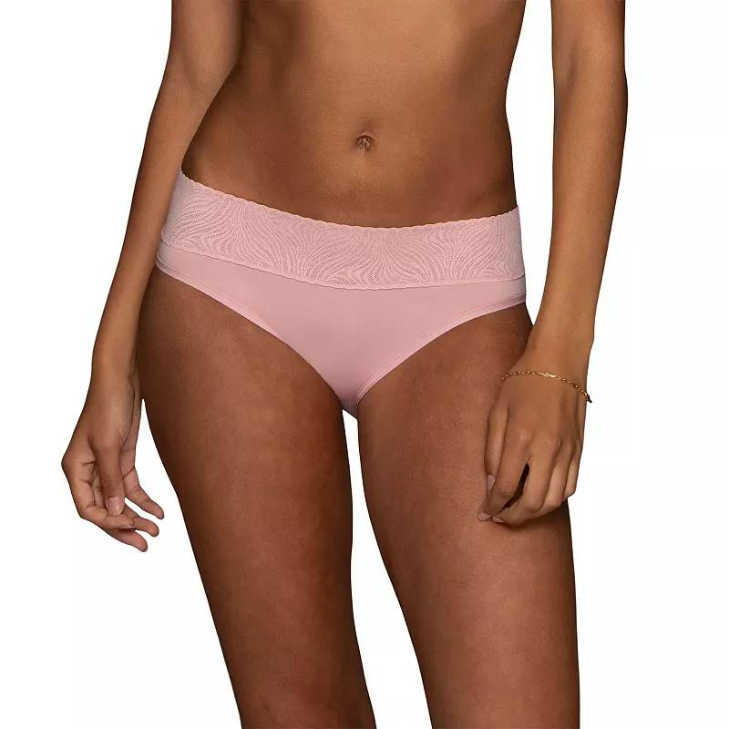 Womens Vanity Fair Lingerie Effortless Hipster Panty 18277, Celestial Pink Product Image