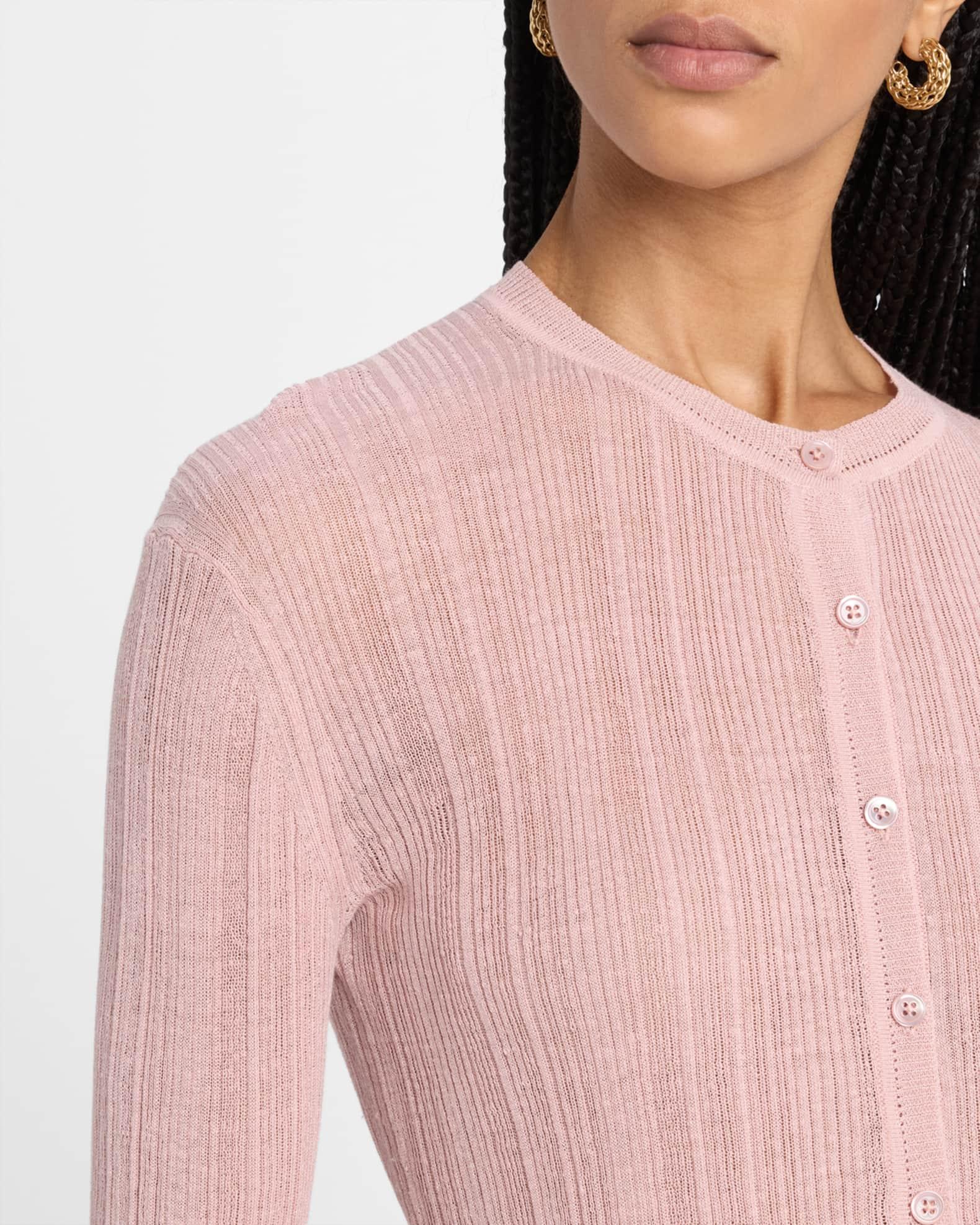 Summer Ease Linen-Blend Cardigan Product Image