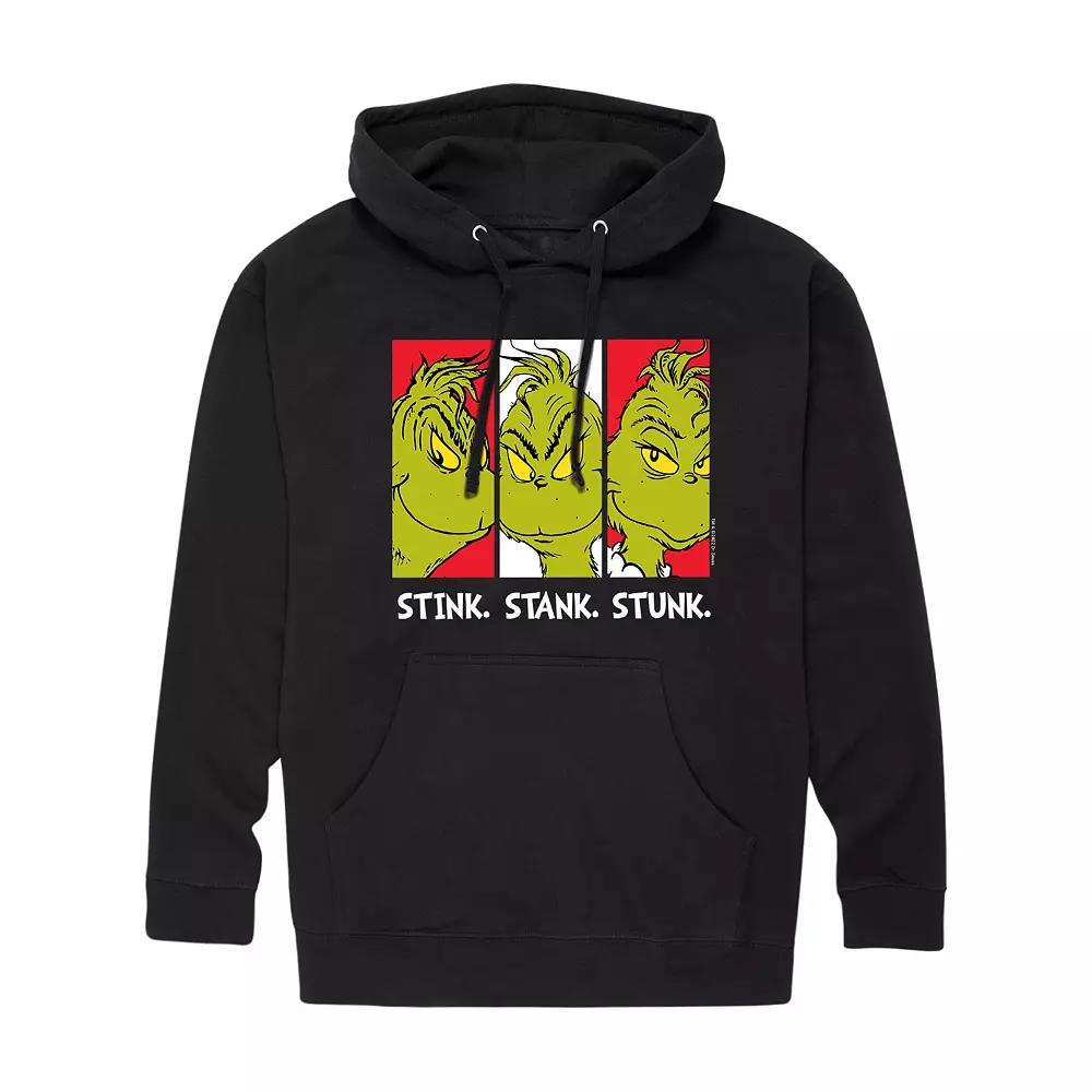 Men's Dr. Seuss Grinch Stink Stank Stunk Hoodie,  Product Image