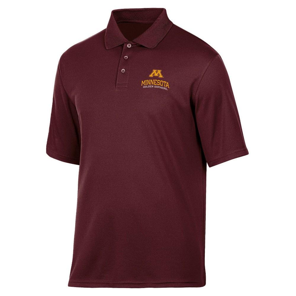 NCAA Arkansas Razorbacks Men's Polo T-Shirt : Solid Pattern, Collared Pullover Product Image