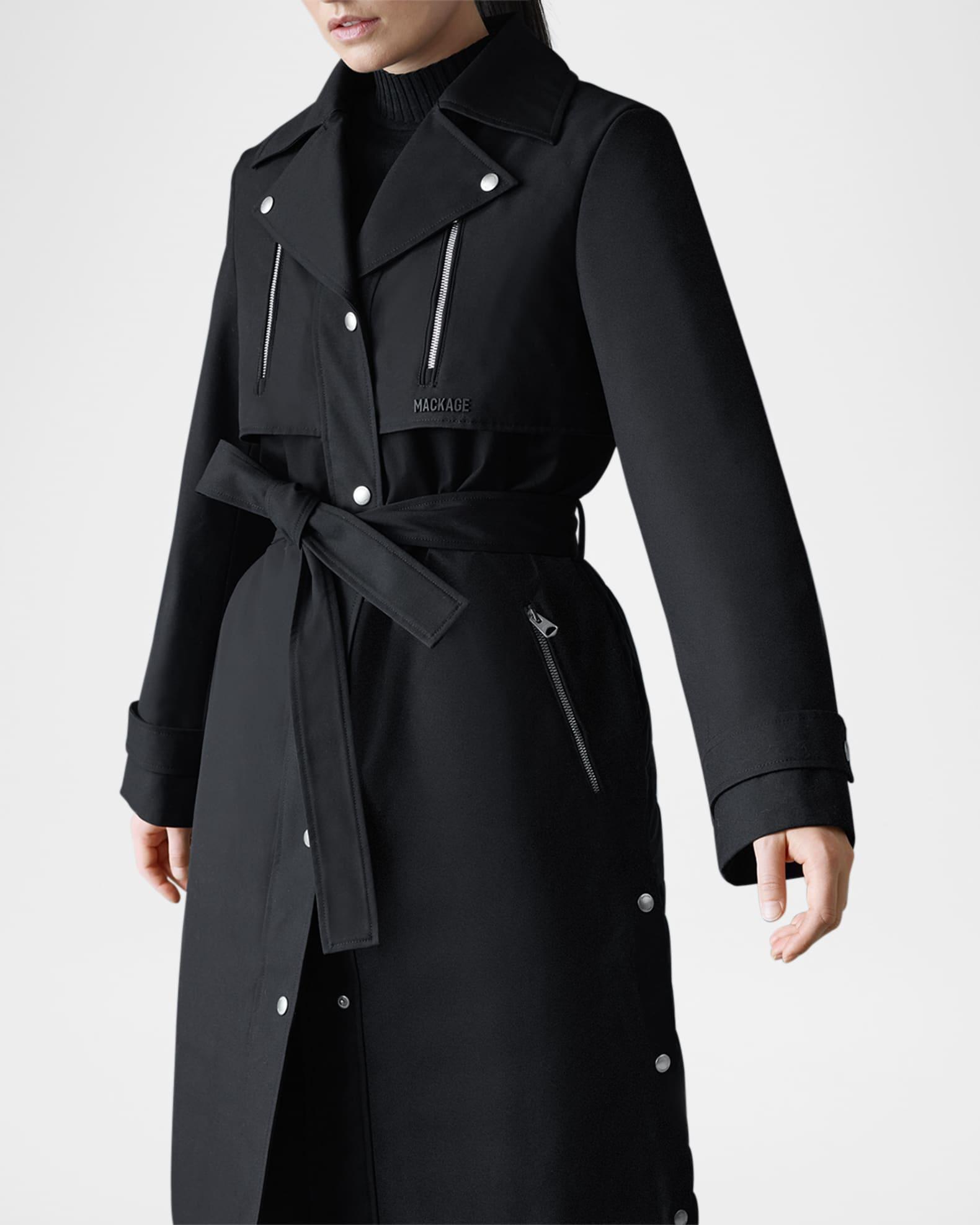 Siobhan Trench Coat with Removable Down Bib Product Image