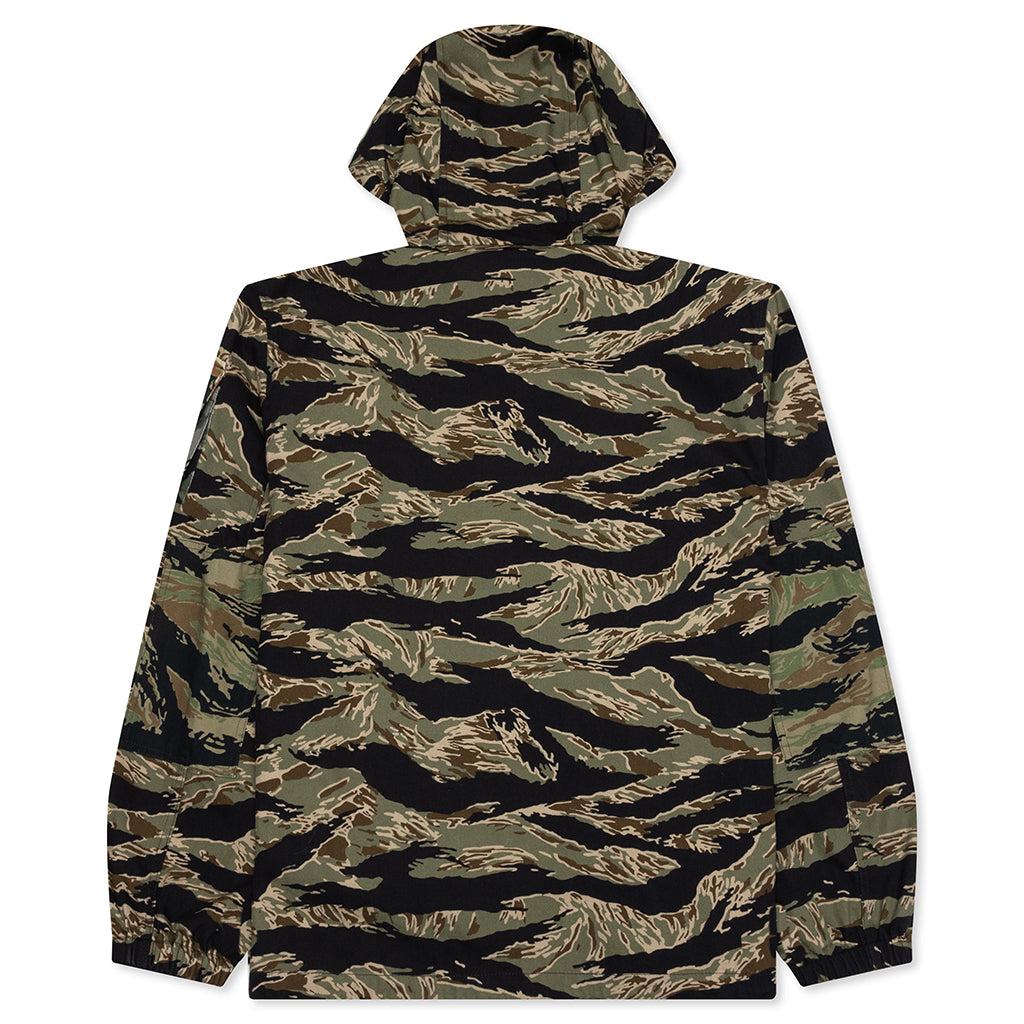 Camo Print Windbreaker - Multicolored Male Product Image