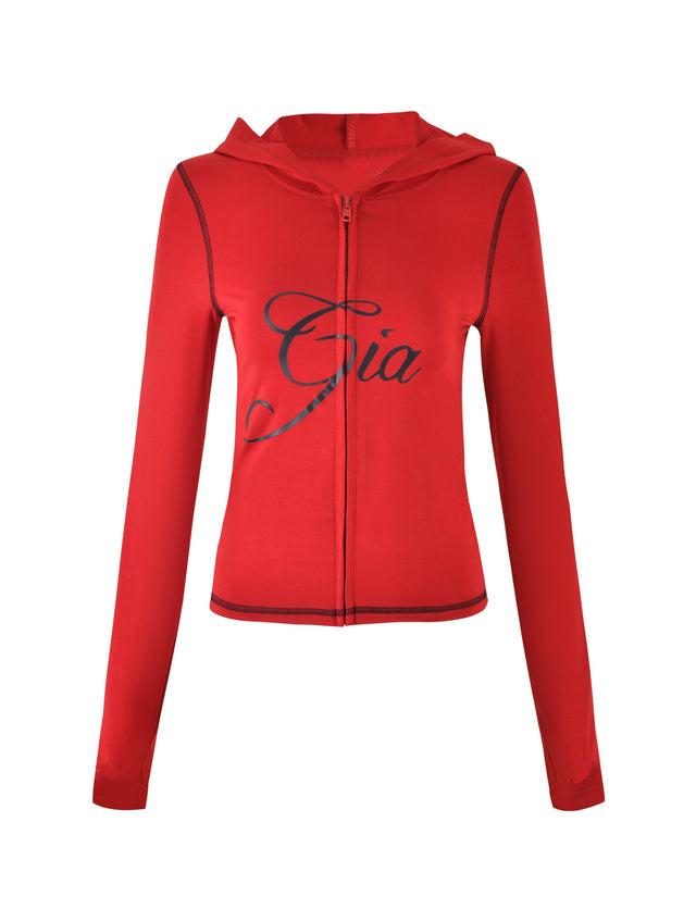 BLARE HOODIE - RED Product Image