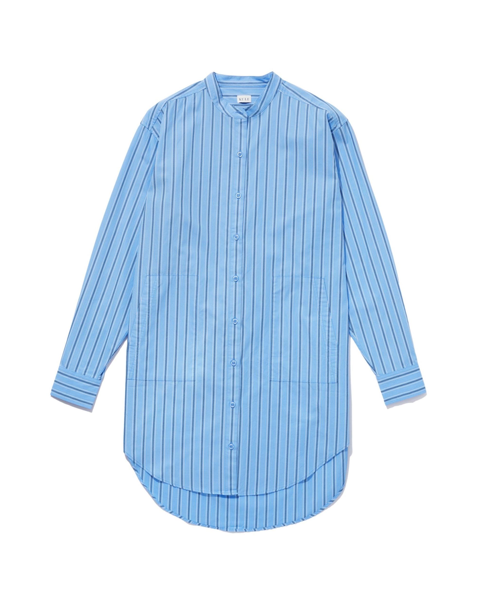 The Annika - Blue/Navy Multistripe Female Product Image