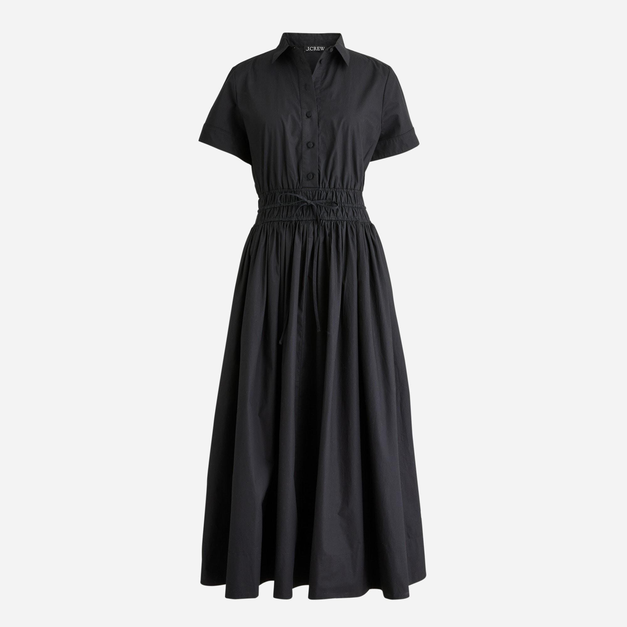 Elena shirtdress in cotton poplin Product Image