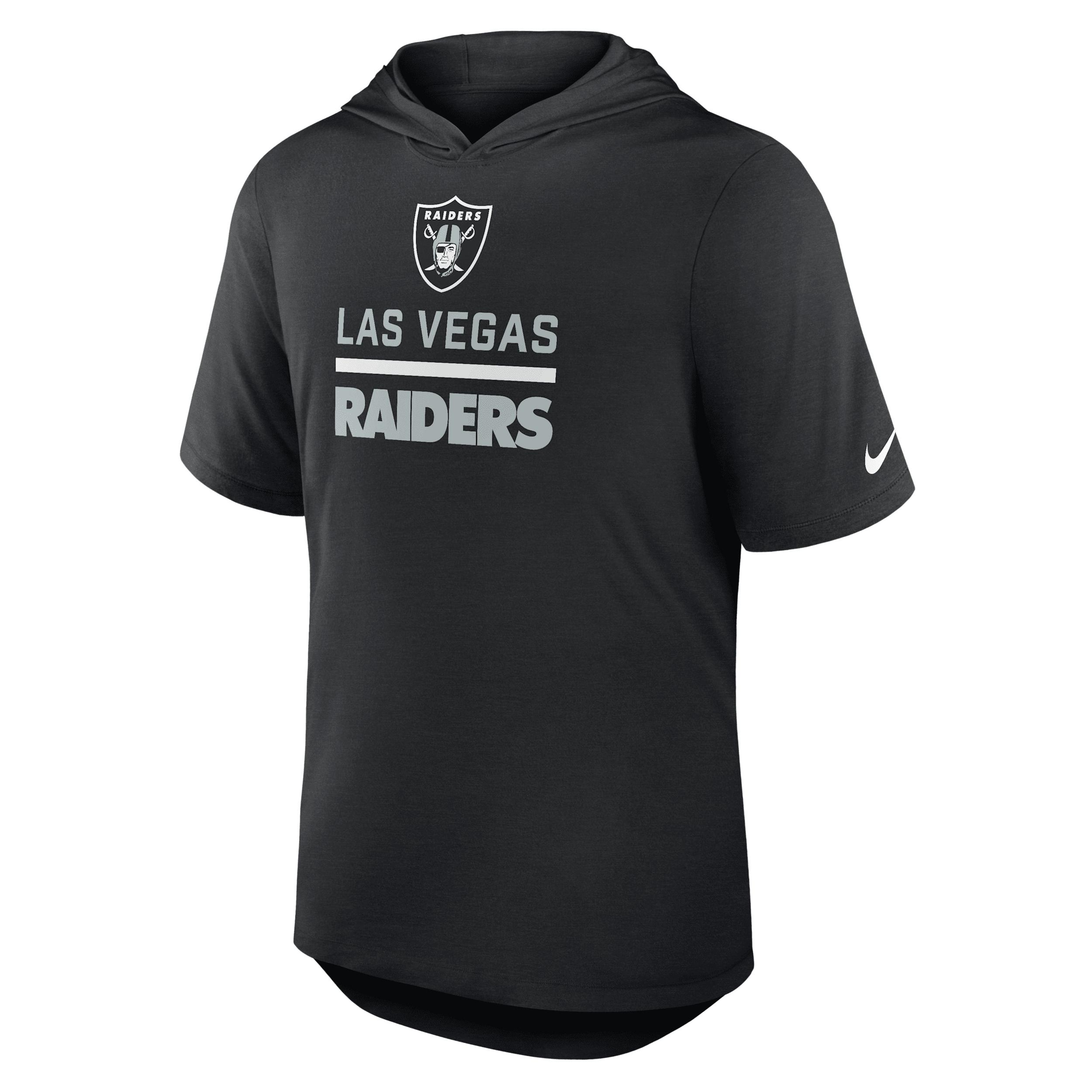 Las Vegas Raiders Nike Mens Dri-FIT NFL Hooded T-Shirt | 03NB00A8D-D0B Product Image