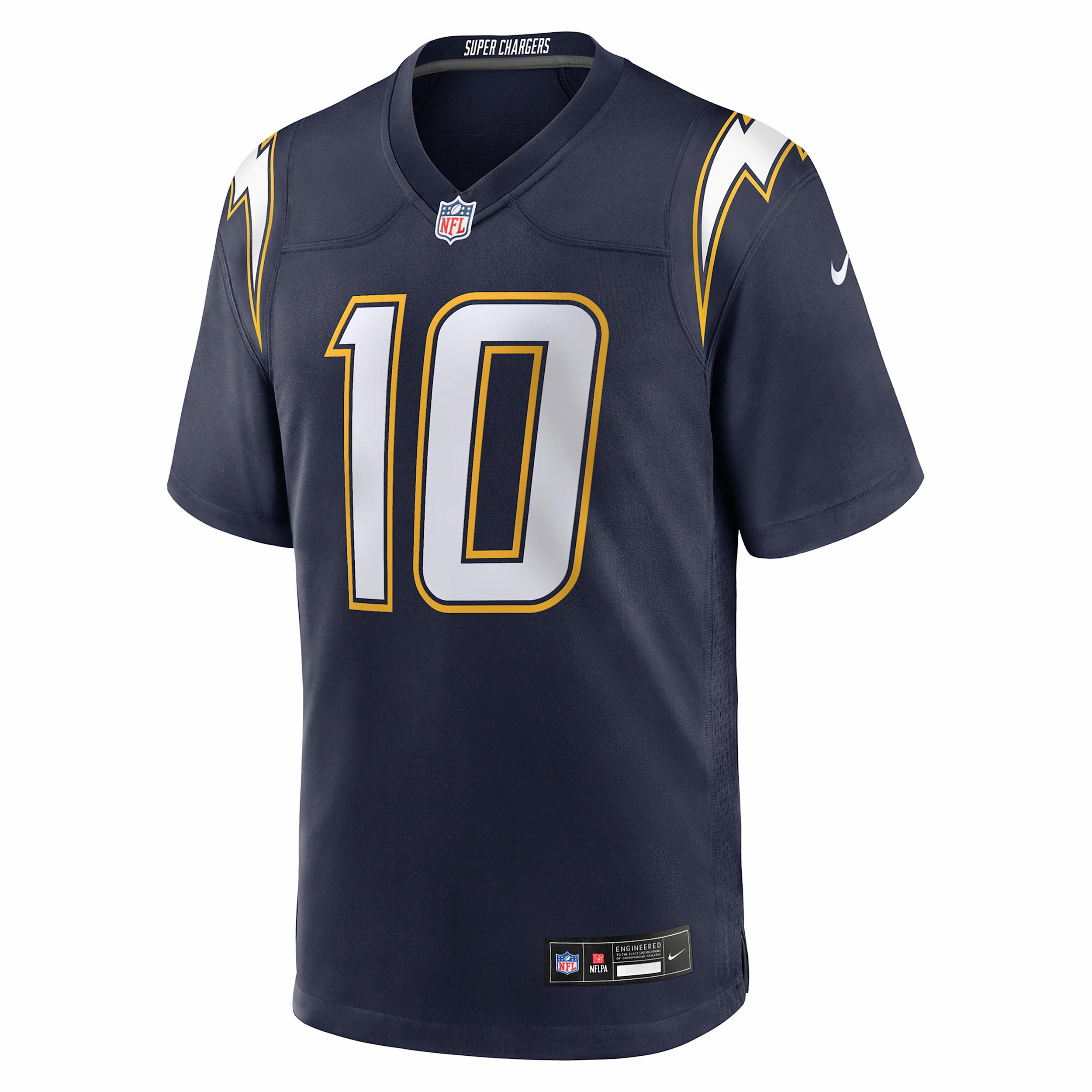 Justin Herbert Los Angeles Chargers Nike Mens NFL Game Jersey | 67NM0FAK97F-JZ6 Product Image