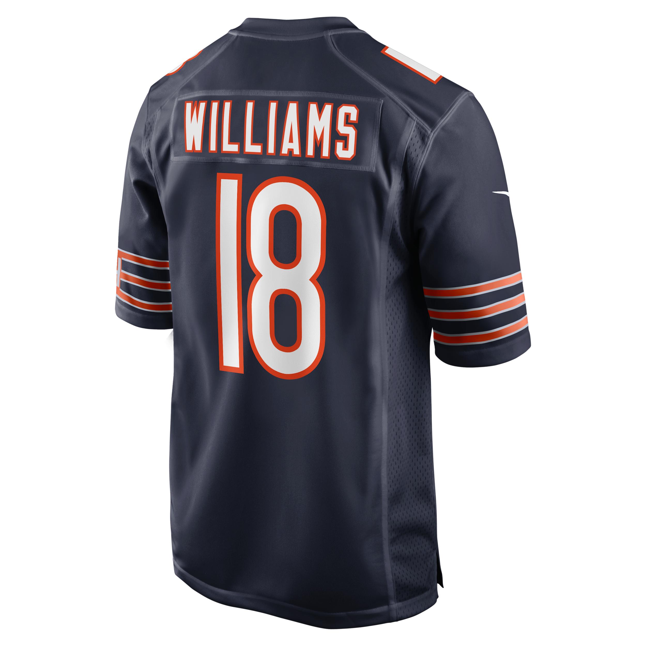 Caleb Williams Chicago Bears Nike Mens NFL Game Jersey | 67NMCBGH7QF-DZ8 Product Image