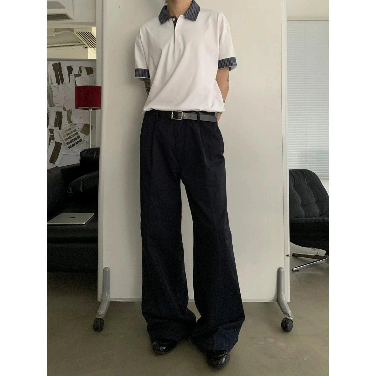 RT No. 19508 SILHOUETTE PLEATED CASUAL PANTS Product Image