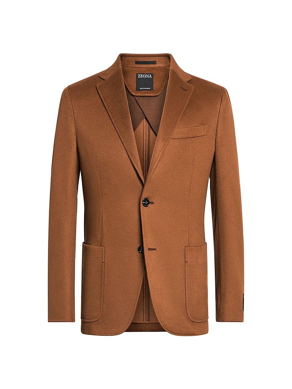 Mens Cashmere Shirt Jacket Product Image