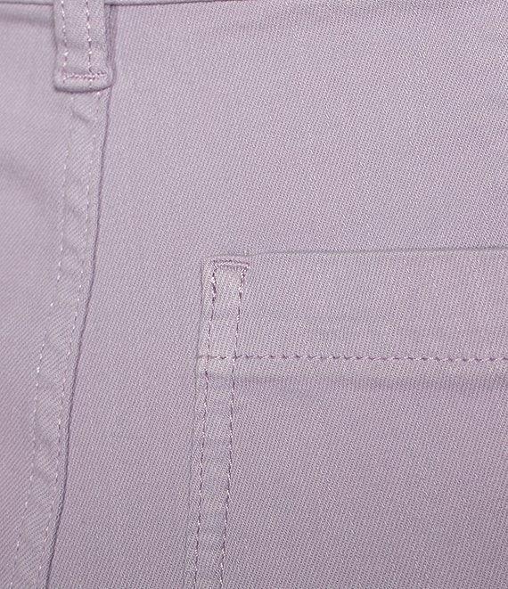 Antonio Melani Alexandra Twill High Rise Wide Leg Raw Hem Cropped Chino Pants Product Image