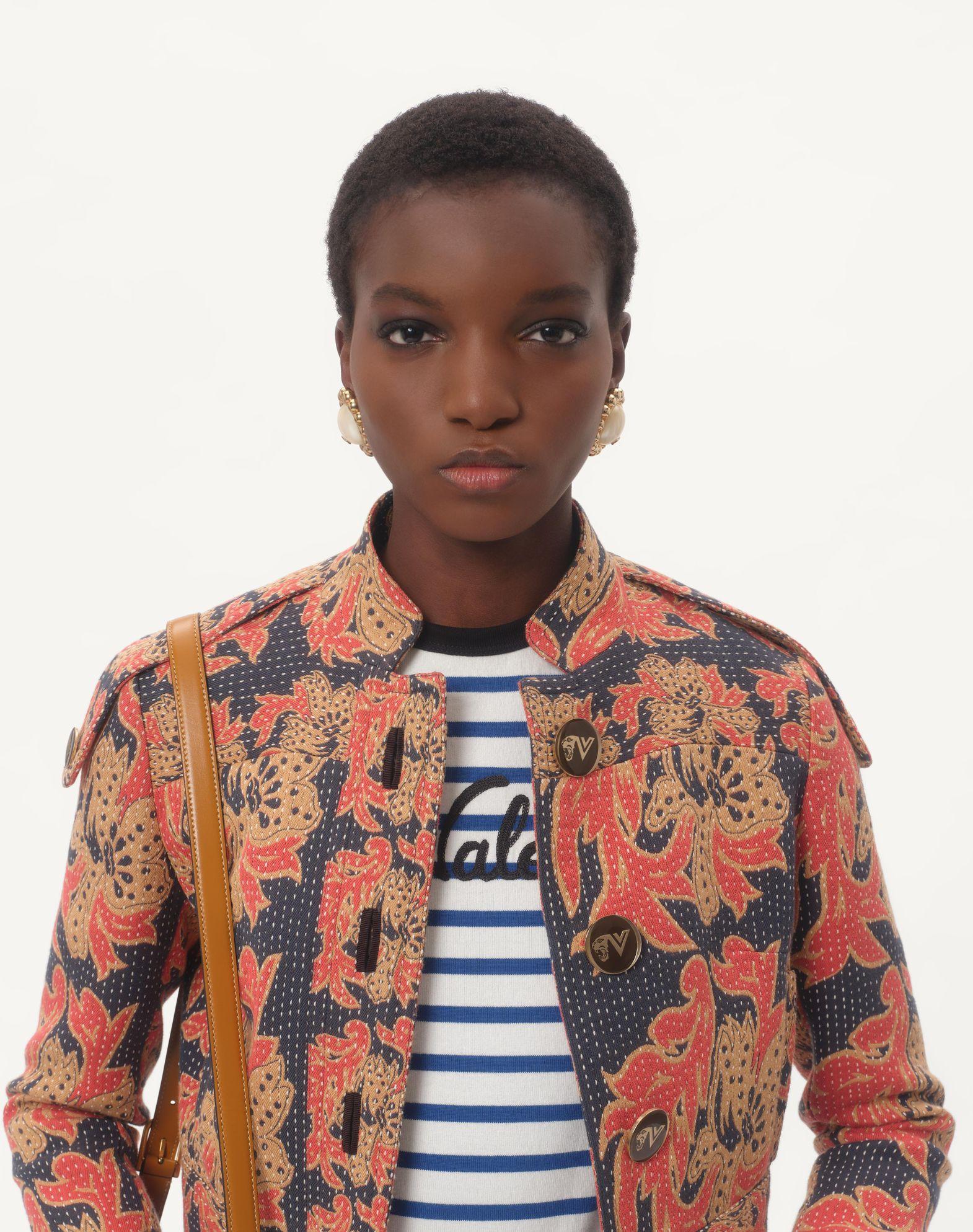 Striped Jersey Cotton T-Shirt  Product Image