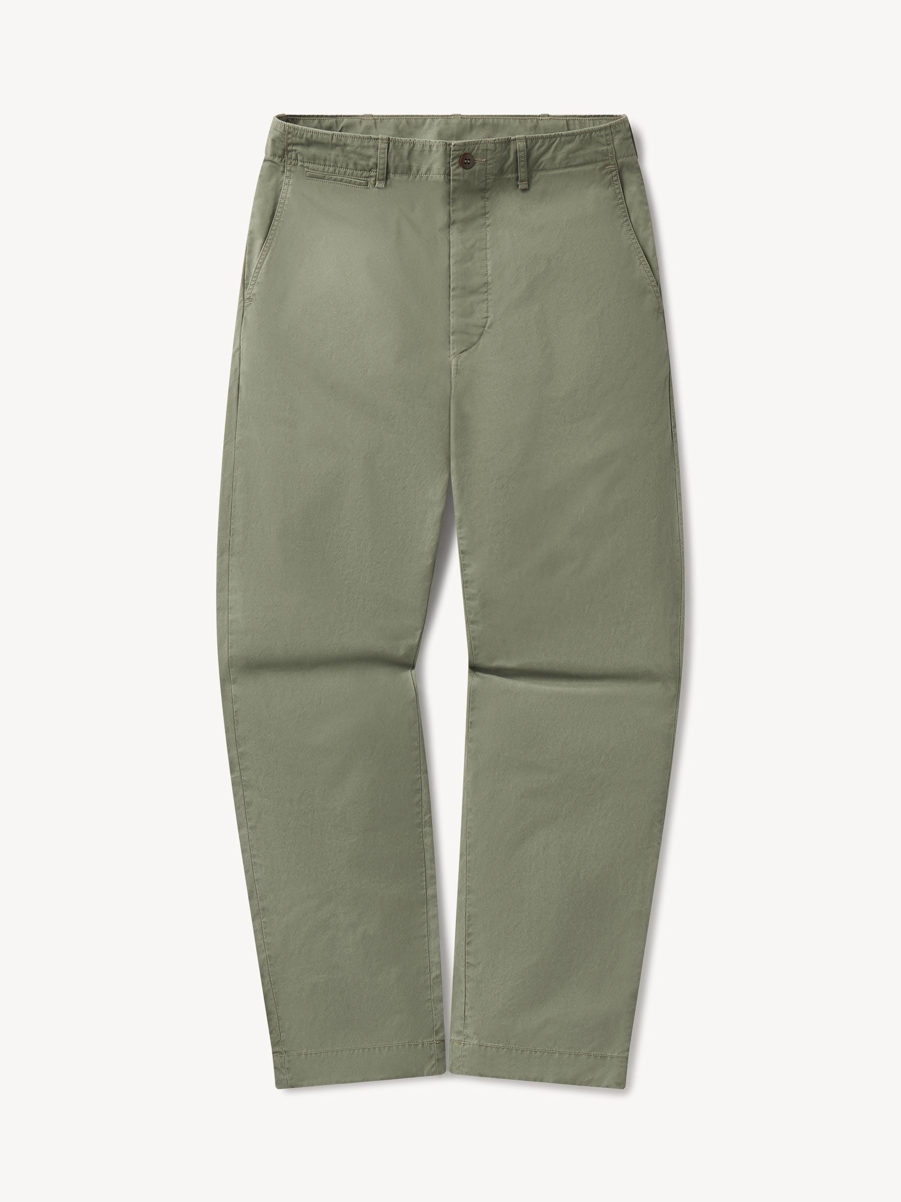 Washed Sage Parachute Poplin Maverick Slim Chino Product Image