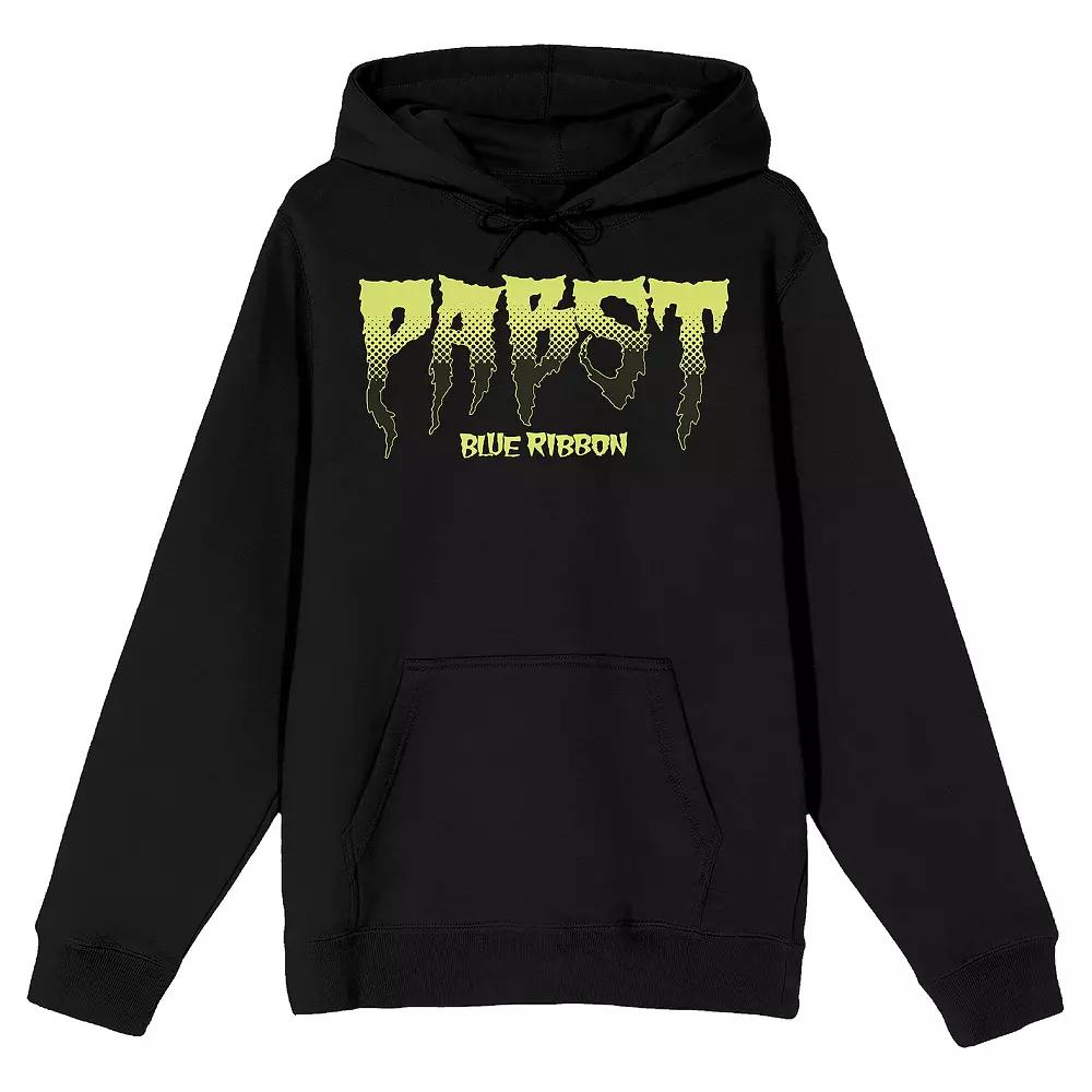 Men's Pabst Blue Ribbon Spooky Graphic Hoodie,  Product Image