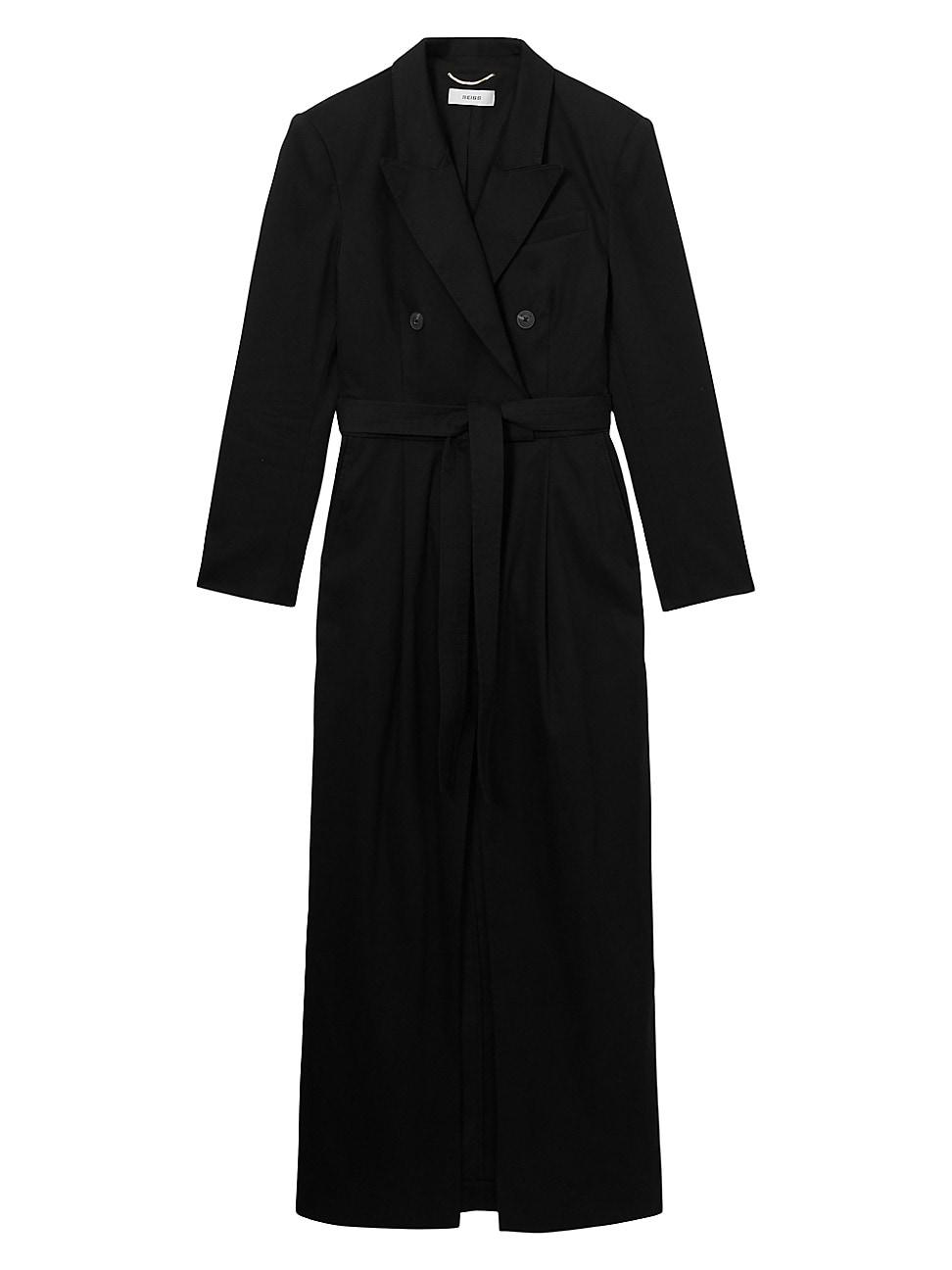 Womens Ophelia Tuxedo-Style Maxi Dress Product Image