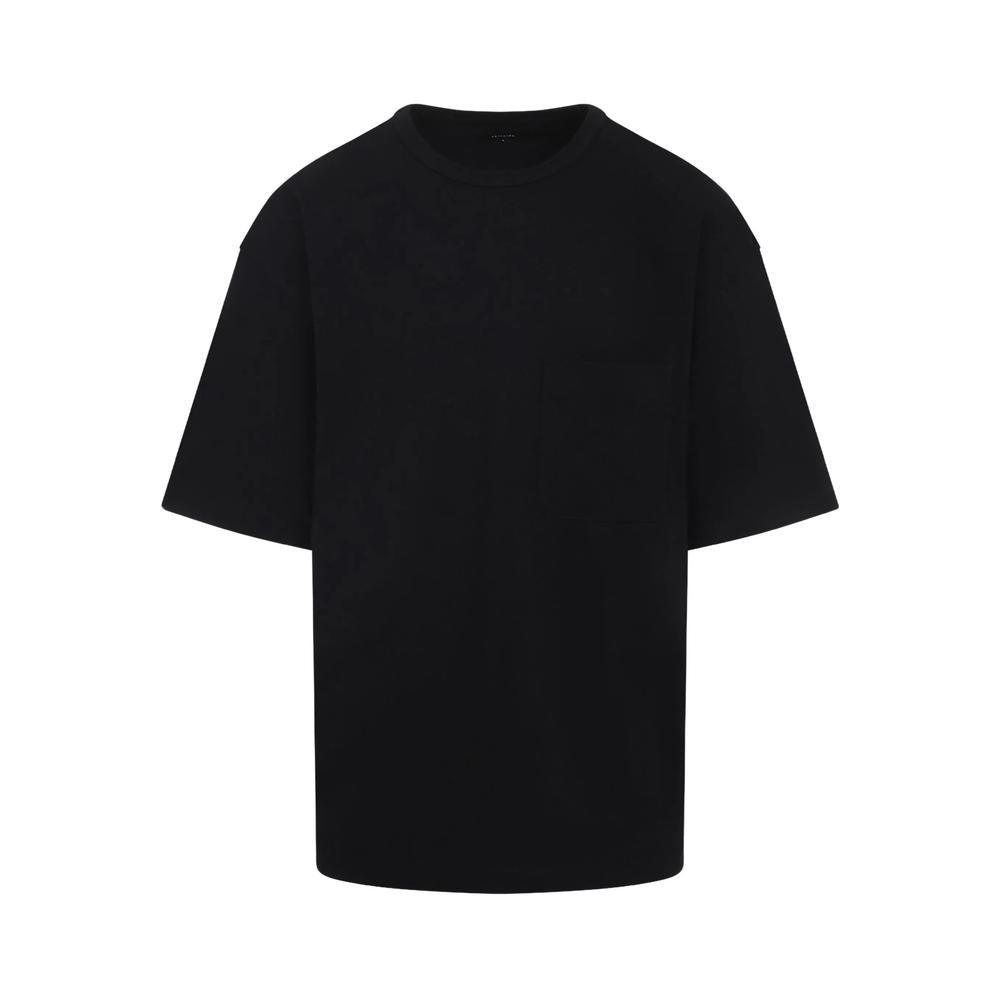 AMIRI Black Cotton T-shirt With Bold Logo Statement Product Image
