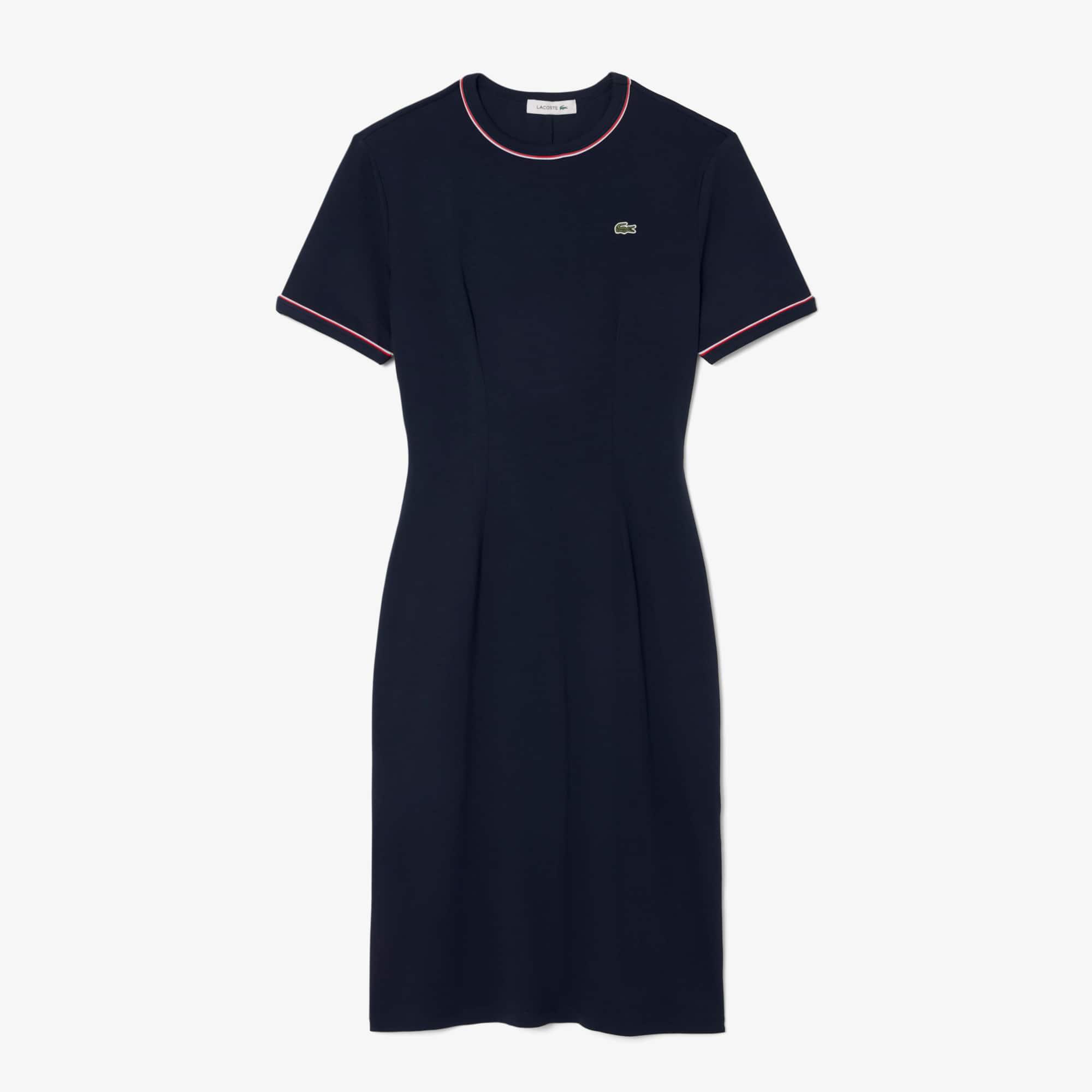 Women's Trim Accent Jersey T-Shirt Dress Product Image