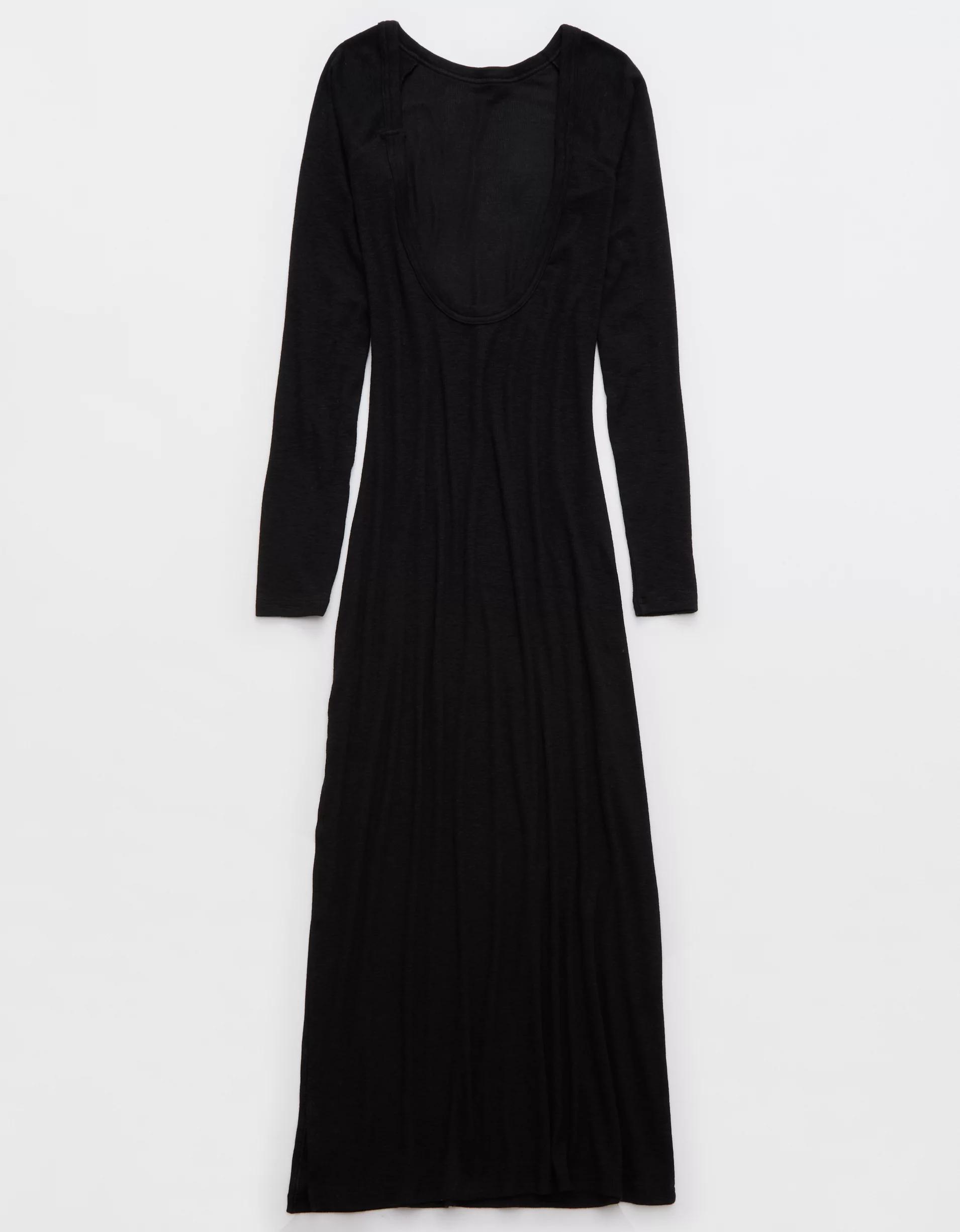 Aerie Bodycon Low Back Maxi Dress Product Image