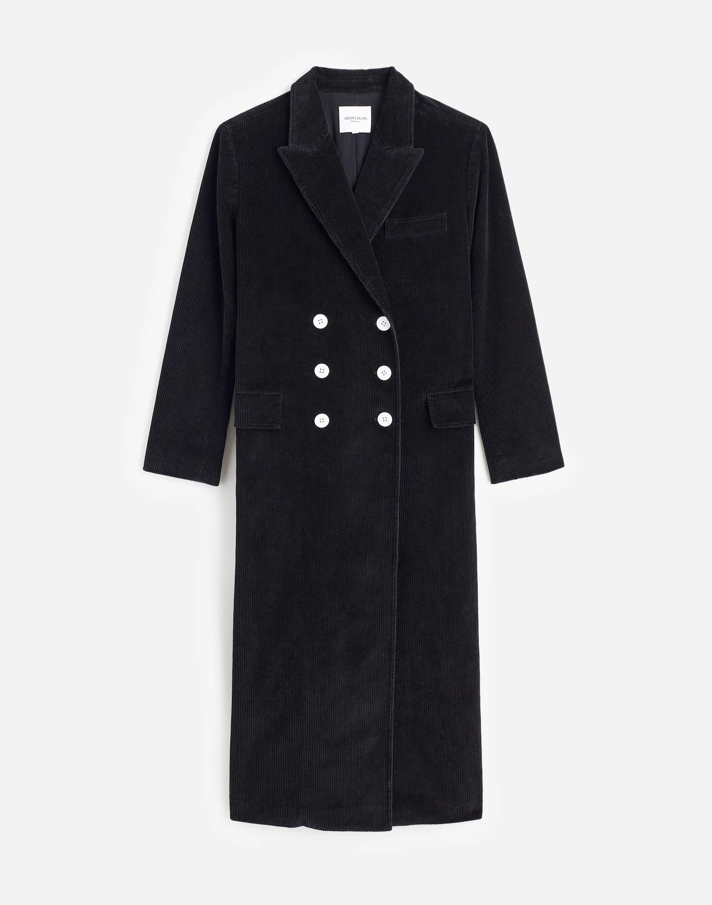 Alexa Chung for Madewell Oversized Long Coat in Corduroy Product Image