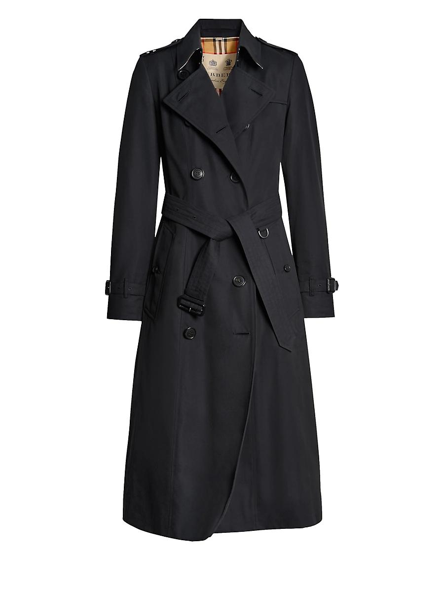 Womens Heritage Chelsea Long-Length Trench Coat Product Image