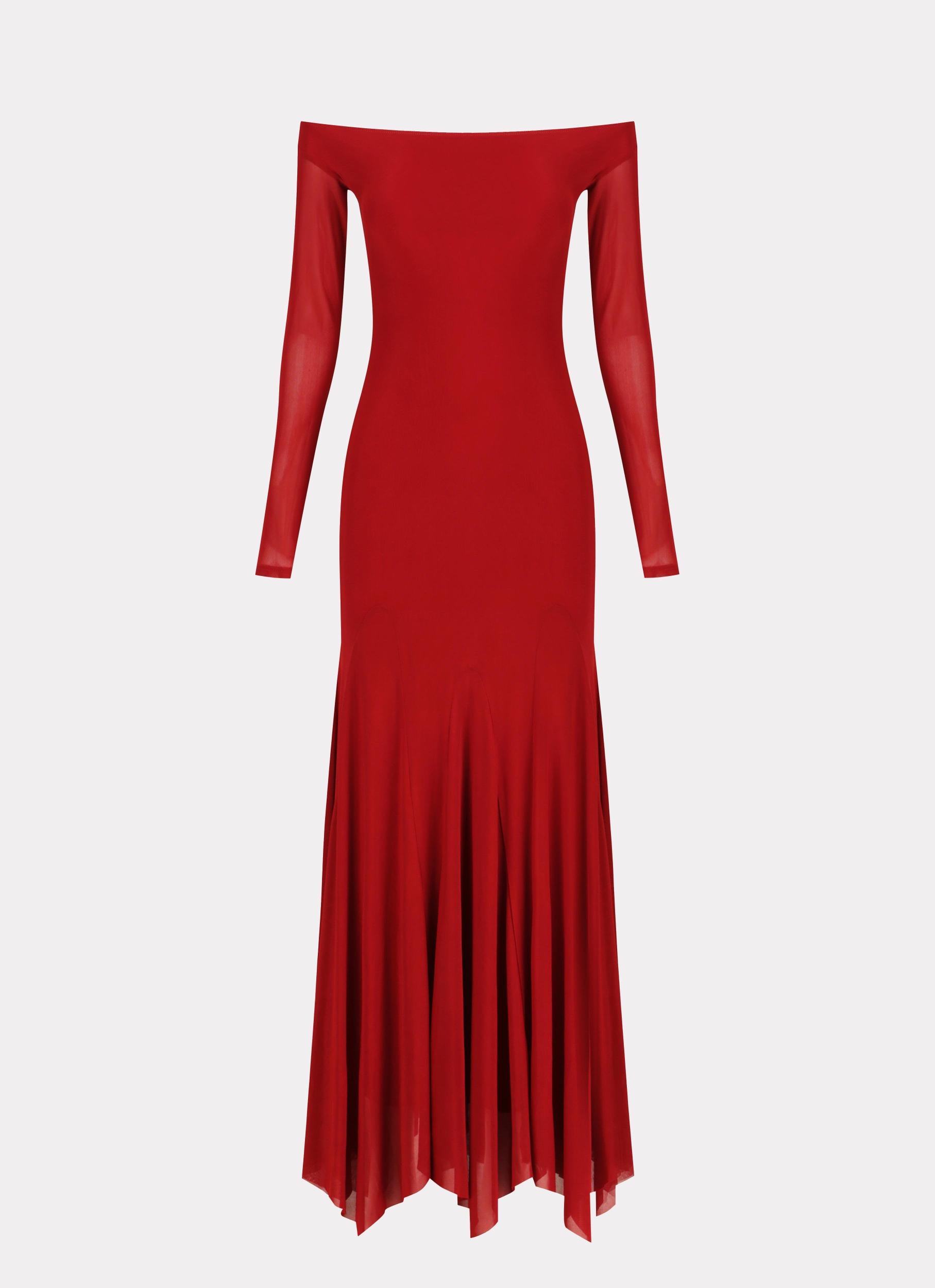 Maribel Maxi Dress - Red Product Image