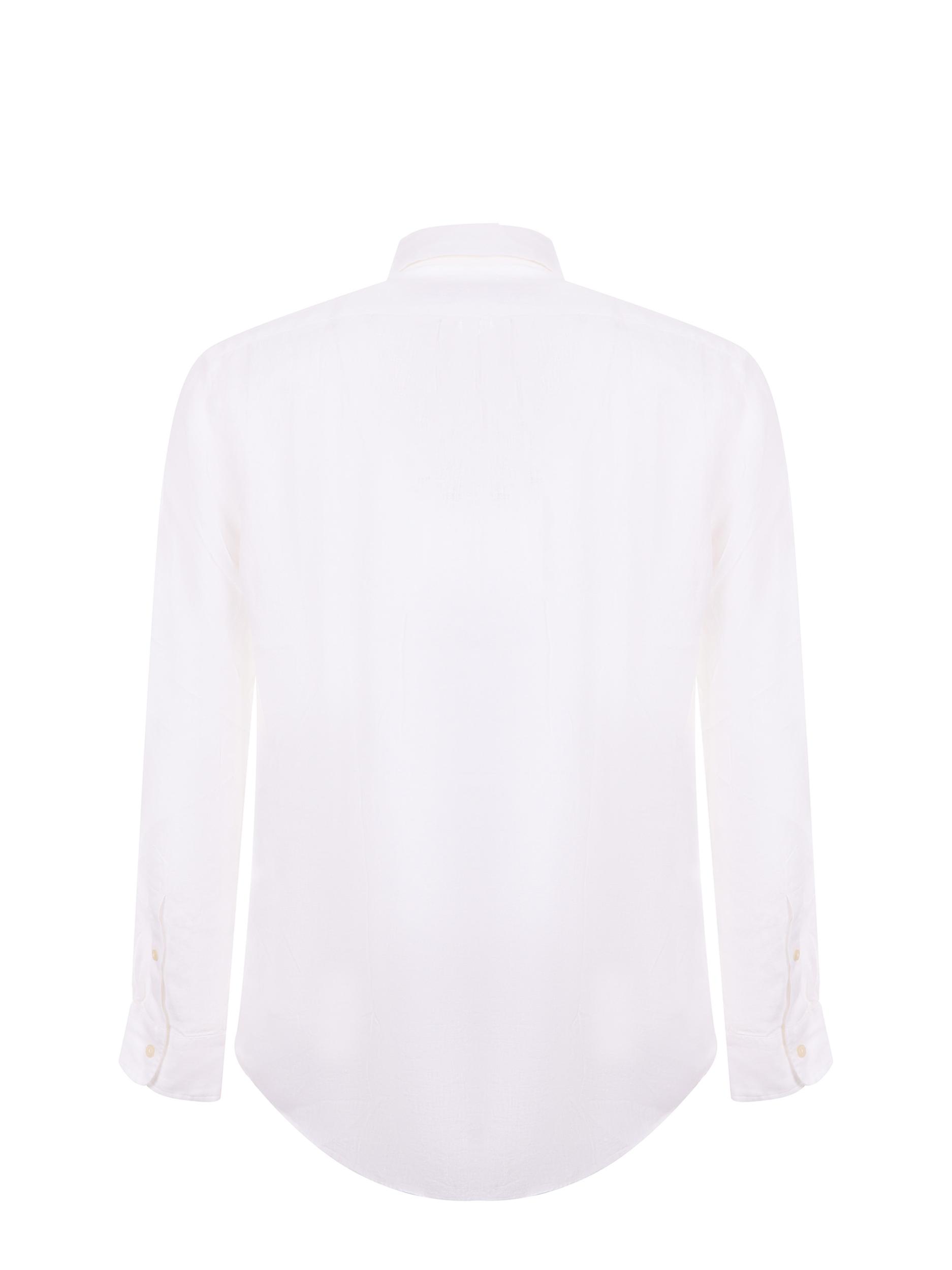 POLO RALPH LAUREN Long Sleeve Sport Shirt Clothing In White Product Image