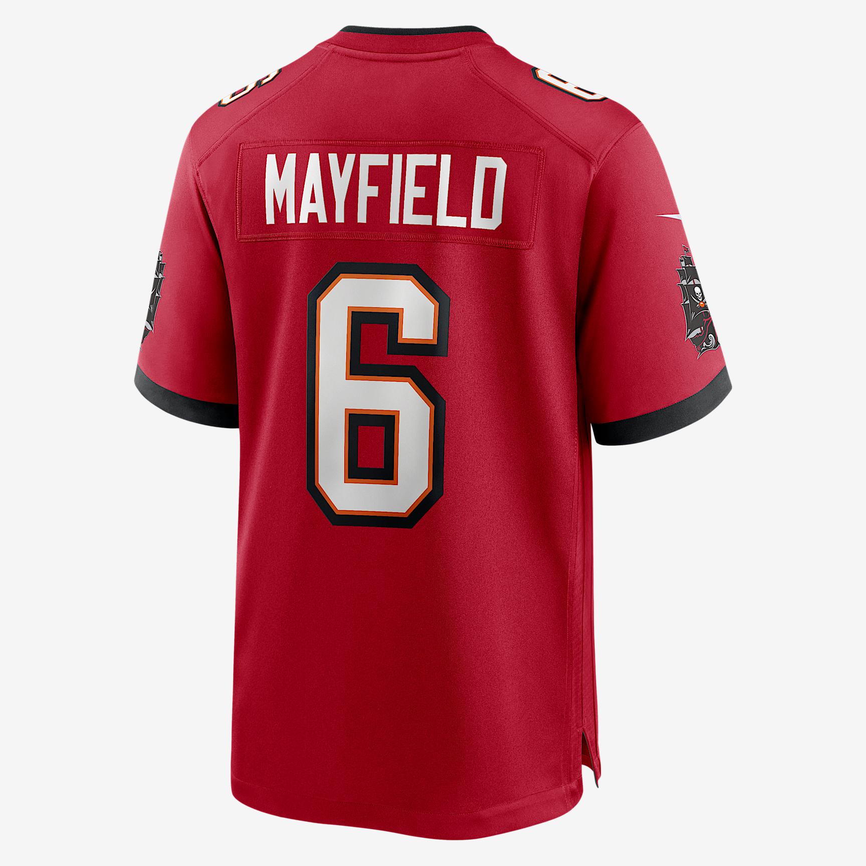 Baker Mayfield Tampa Bay Buccaneers 50th Anniversary Nike Mens NFL Game Jersey | 67NMTBGH8BF-AW6 Product Image