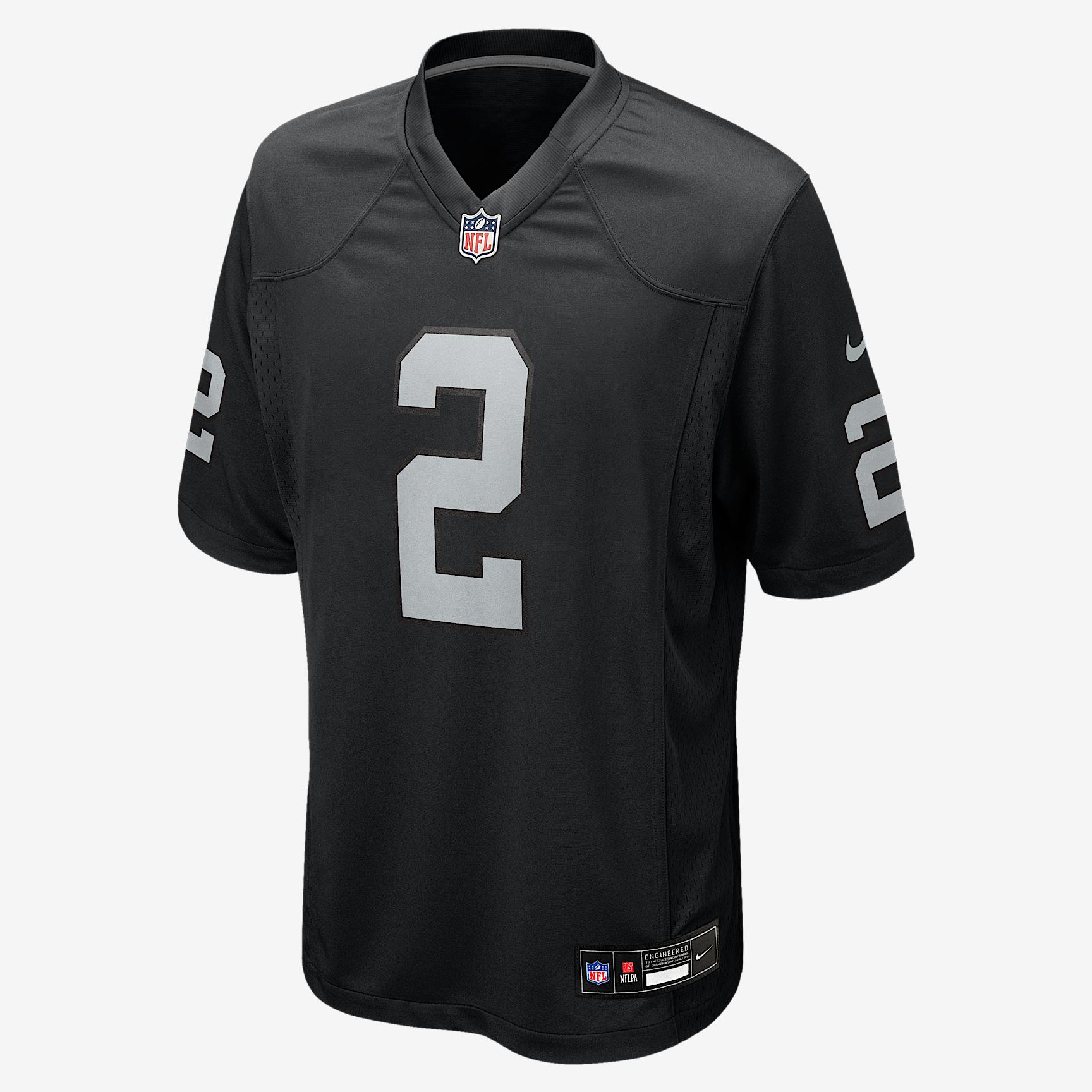 Tyree Wilson Las Vegas Raiders Nike Mens NFL Game Football Jersey | 67NMORGH8DF-LZ0 Product Image