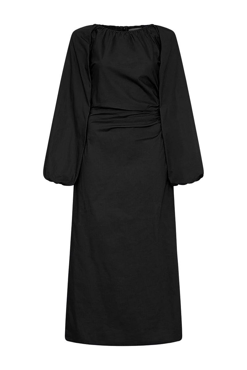 De Deus Midi Dress Black - Final Sale Product Image