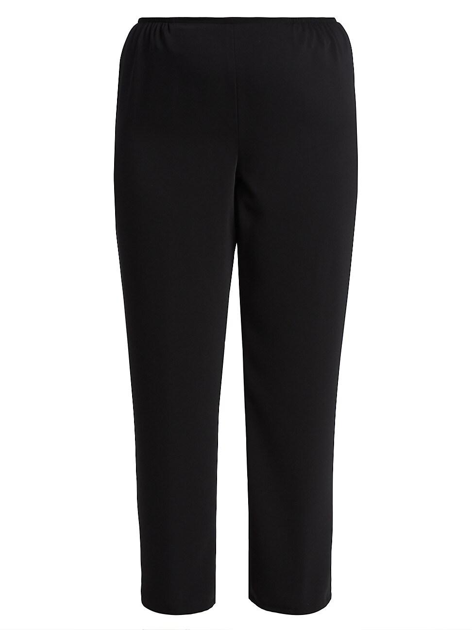 Womens Suzette Crepe Straight-Leg Pants Product Image