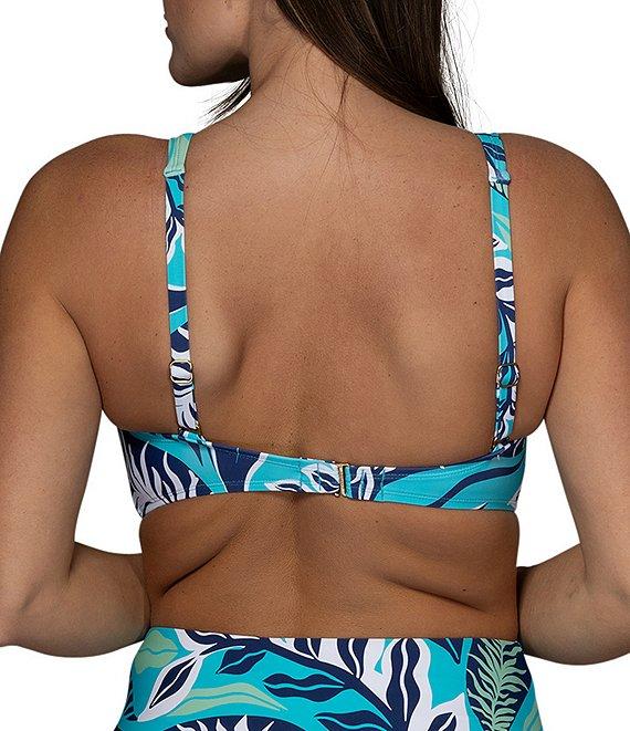 Jantzen Garden V-Neck Underwire Bralette Swim Top Product Image