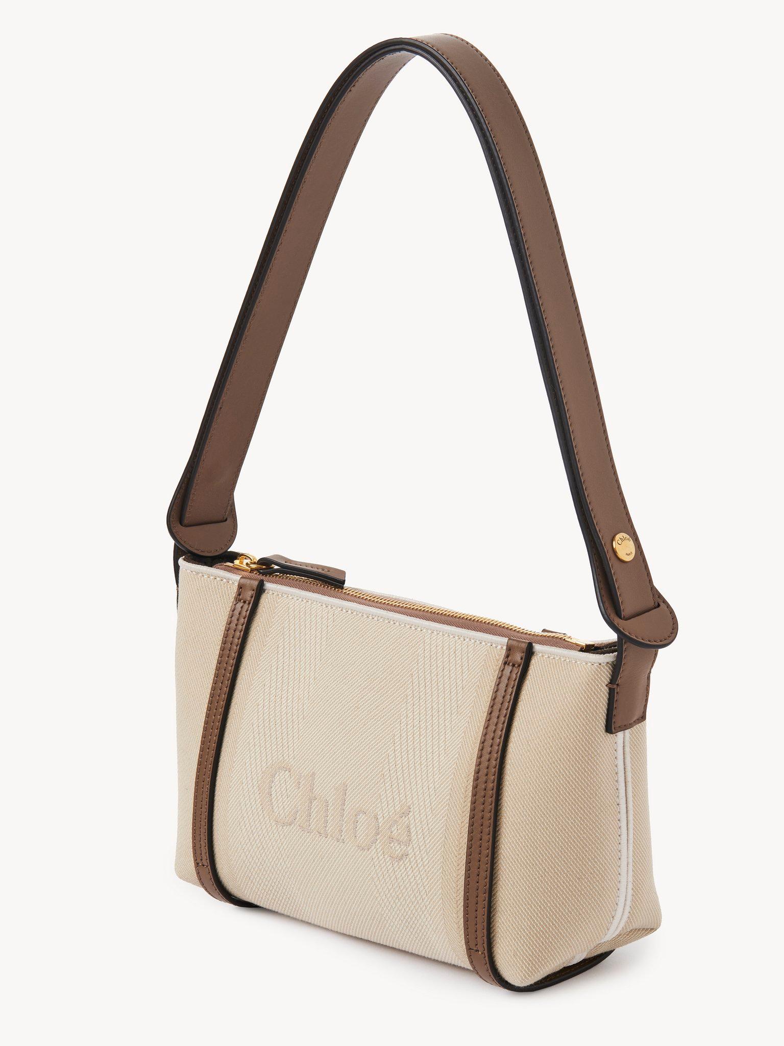 Chloé Carry shoulder bag in canvas Product Image