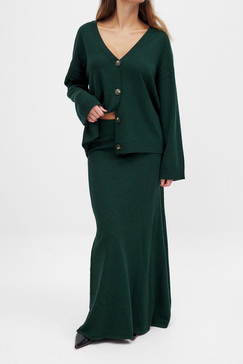 Knitted Maxi Skirt Product Image