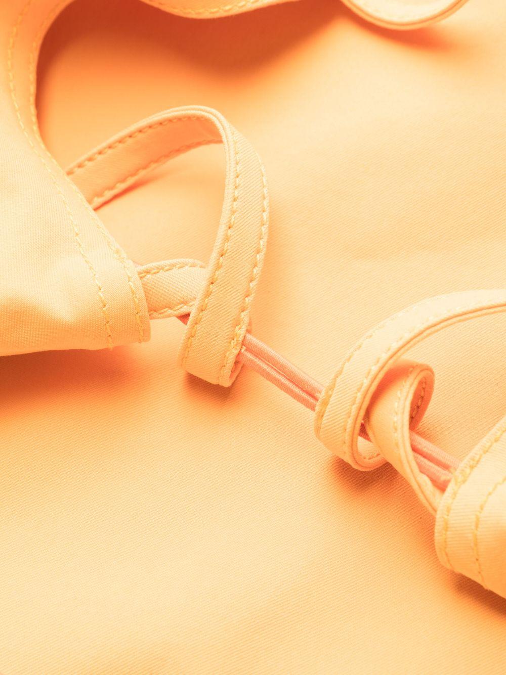 Orange Le Raphia 'La Robe Bikini' Midi Dress Product Image