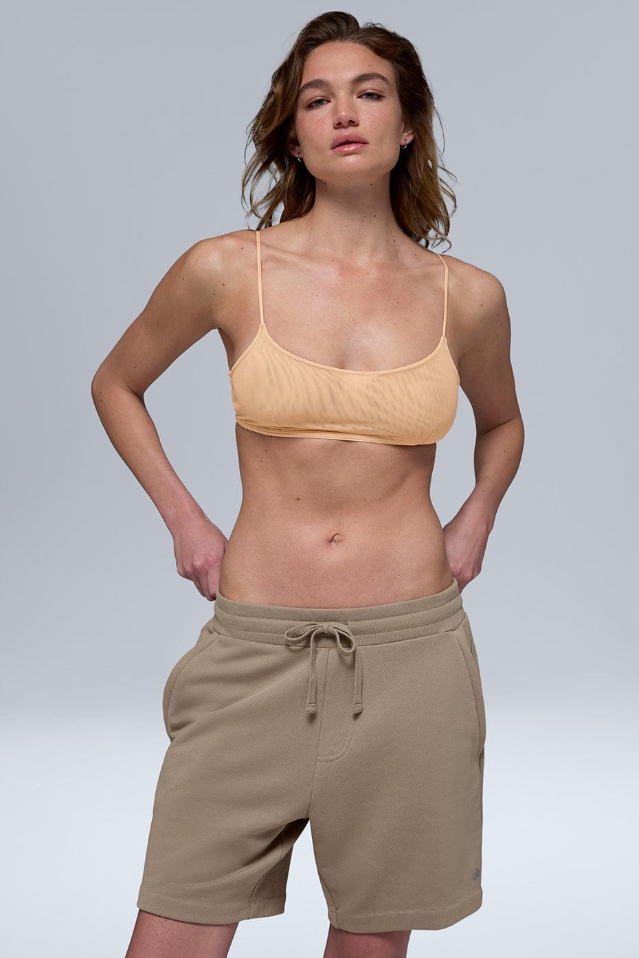 ALO | Airmesh Venus Thong Underwear Beige Product Image