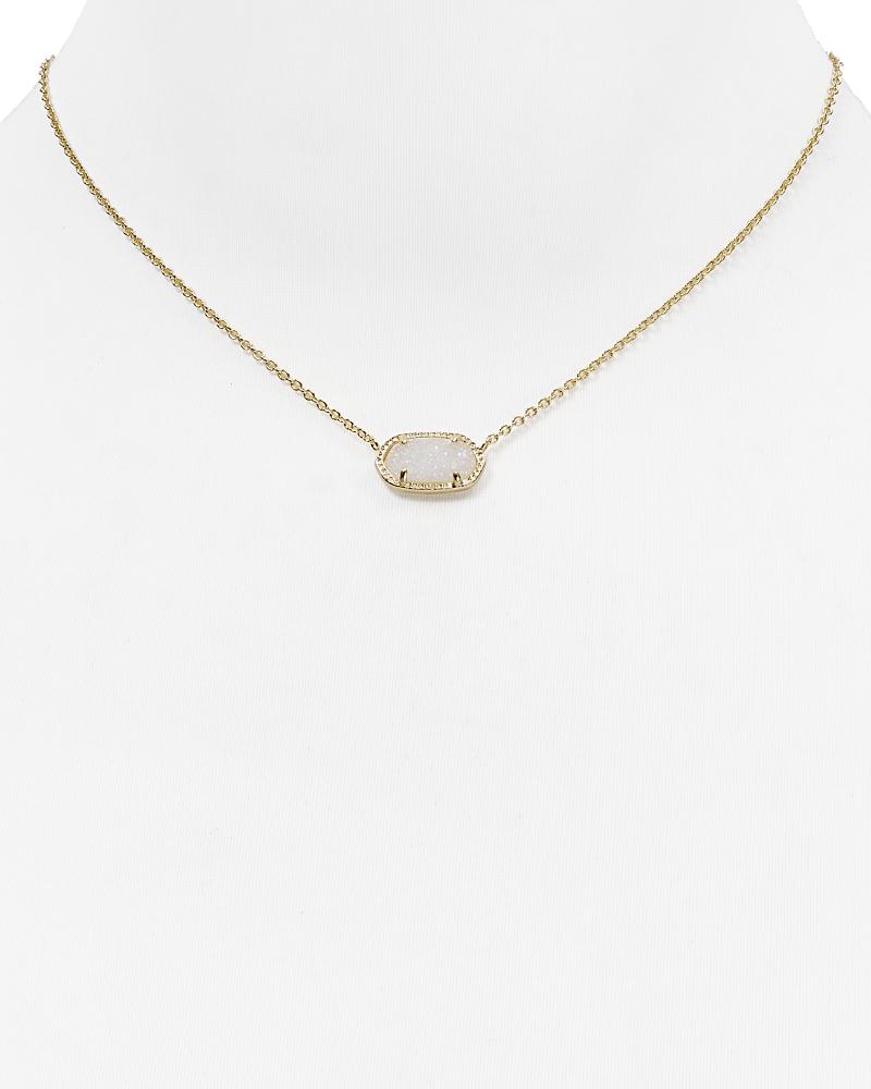 Elisa Silver Pendant Necklace in Emerald Cat’s Eye Product Image