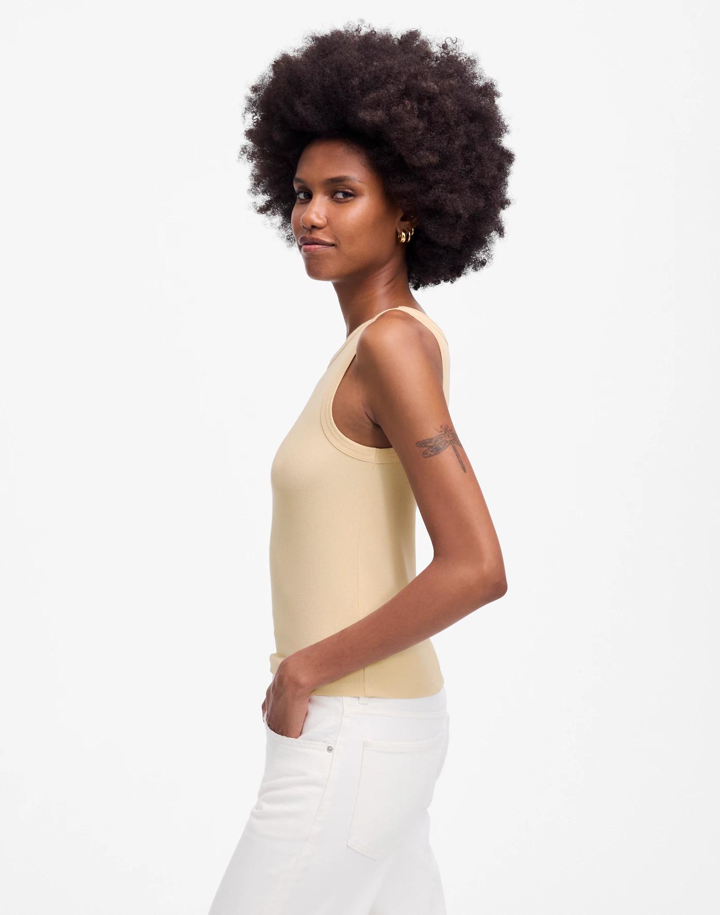 (Re)generative Cotton Essential High-Neck Tank Product Image