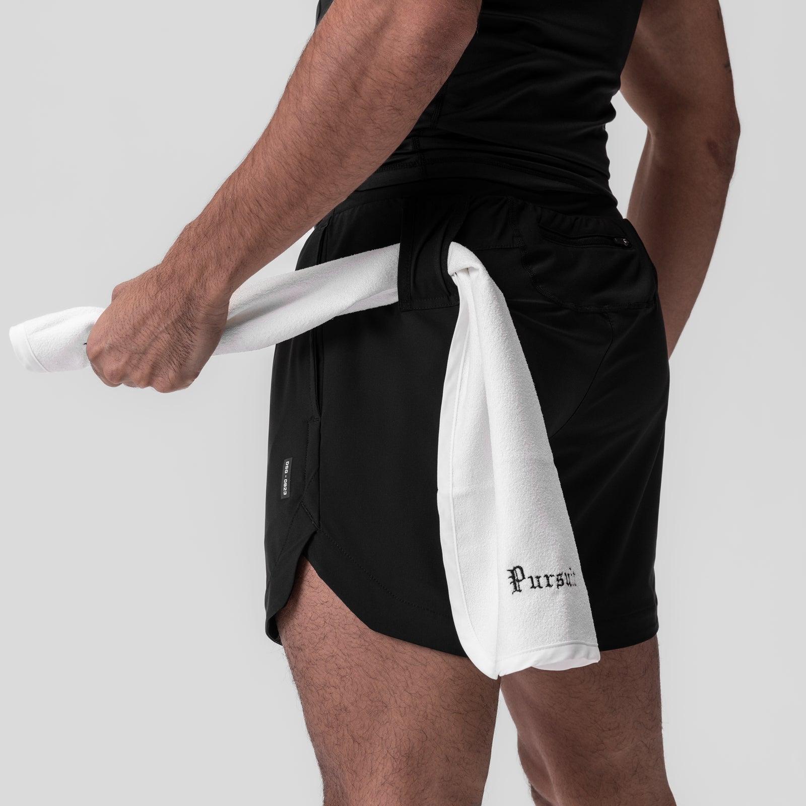 0823. Tetra-Lite® 7" Linerless Short - Black "Space Bracket" Male Product Image