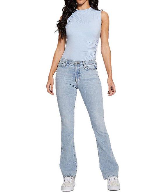 Guess High Rise Flare Jeans Product Image