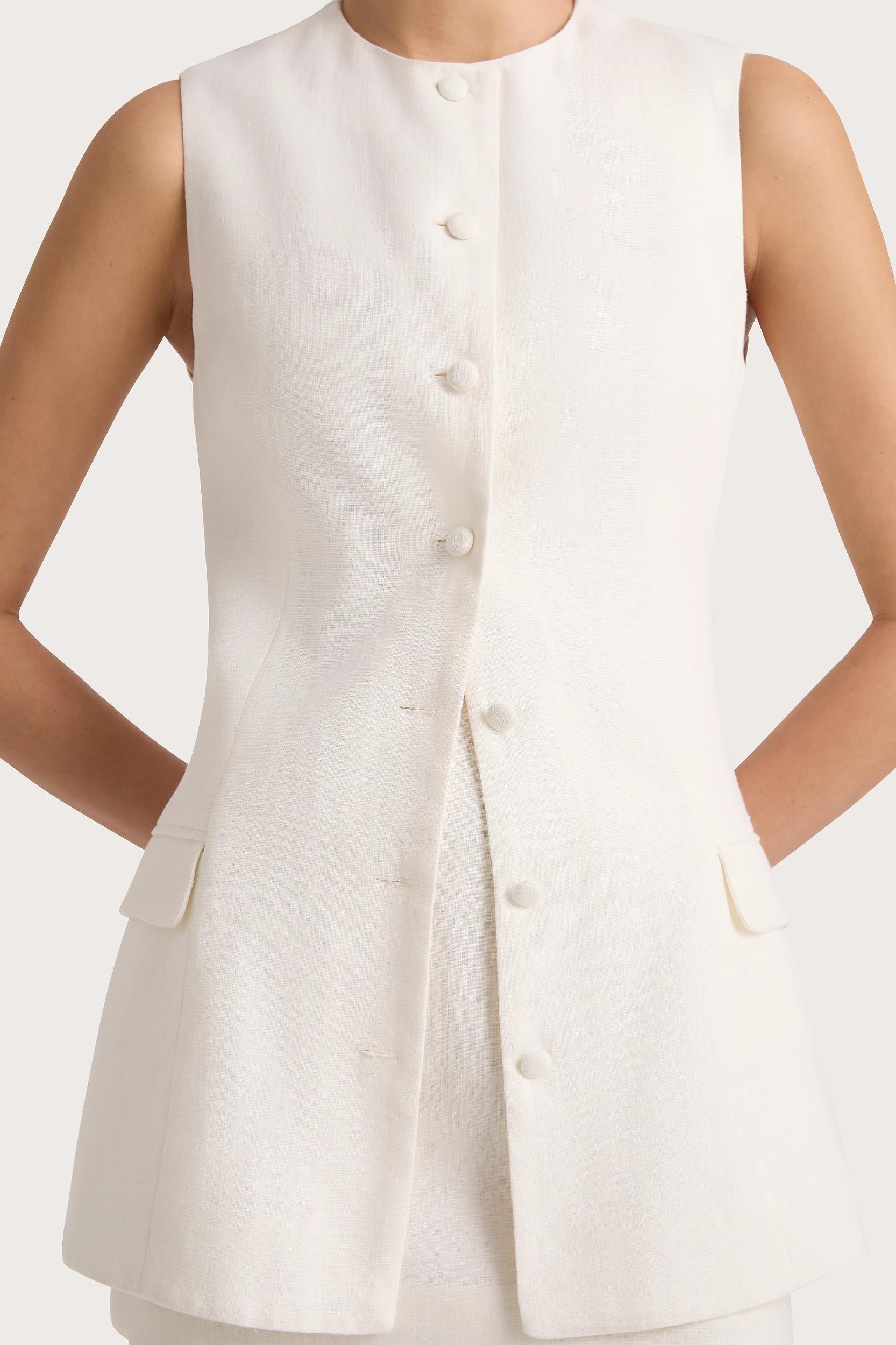 Noa Mini Dress White - Final Sale Product Image