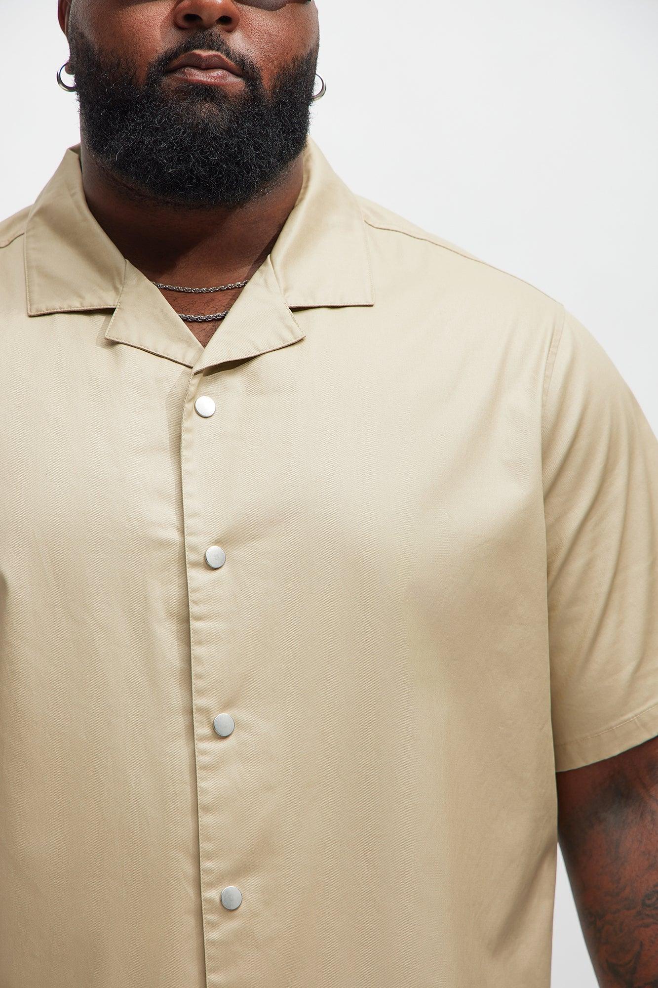 Cedrus Waxed Shirt - Tan Product Image