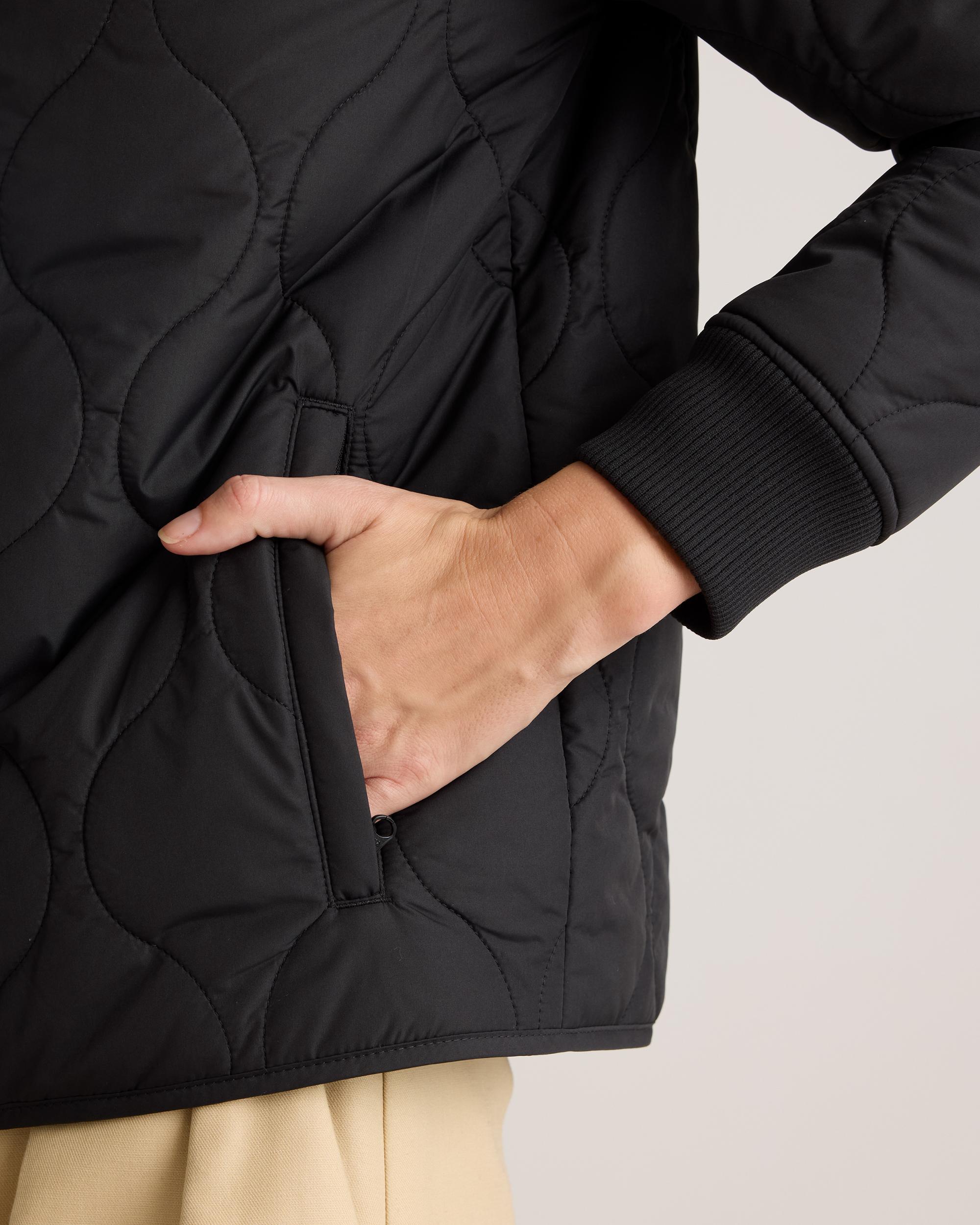 Quince | Women's Featherless Quilted Puffer Bomber Jacket Recycled Polyester Product Image