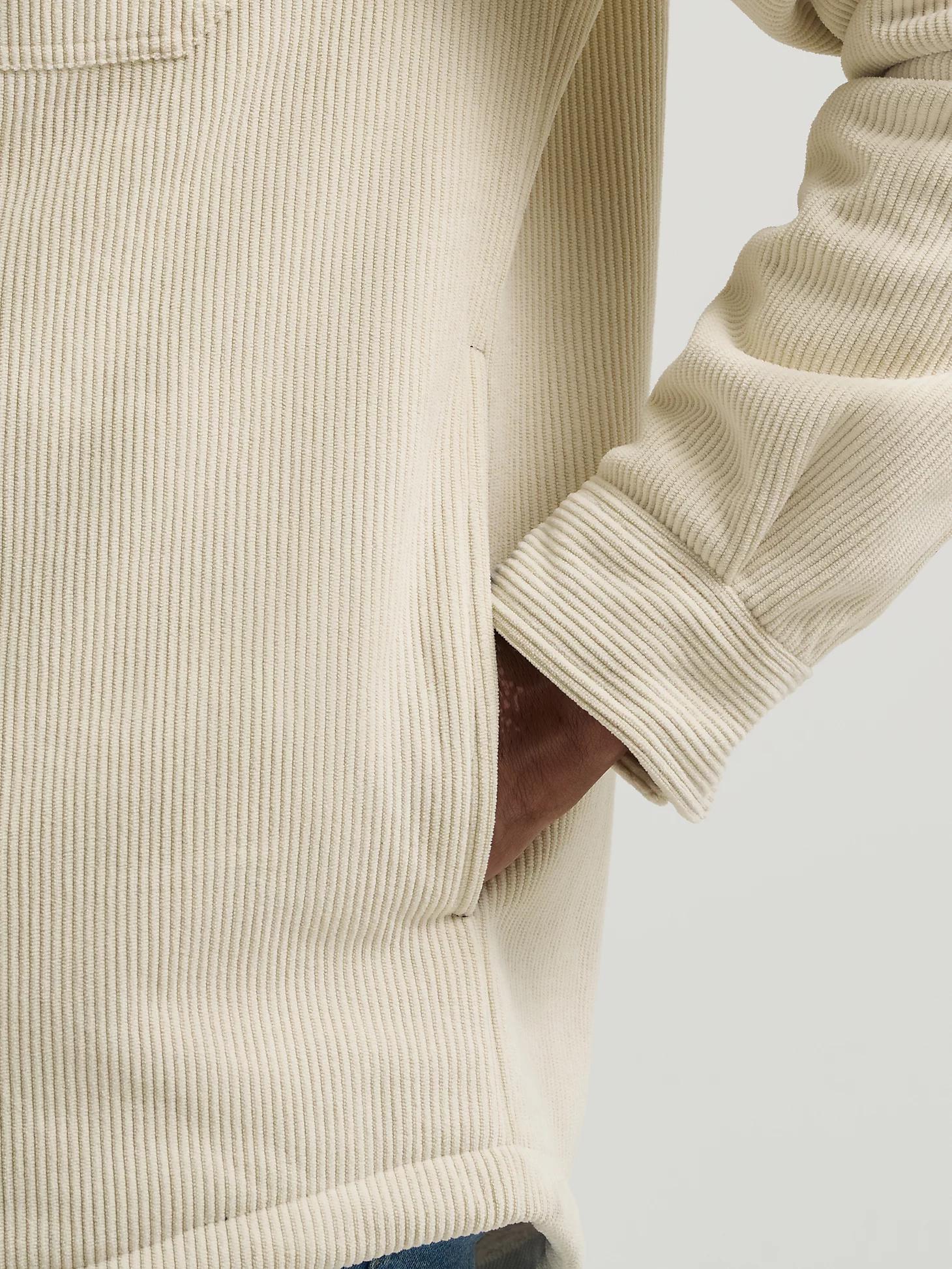 Men's Solid Corduroy Sherpa Lined Shirt Jacket | Men's Tops & Tees | Lee® Product Image