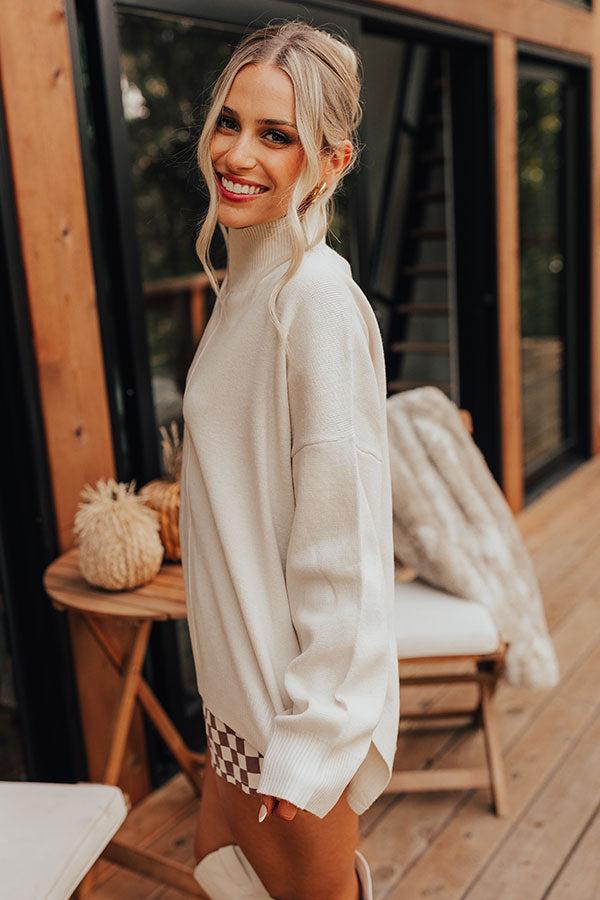 Cool Evening Knit Sweater Product Image