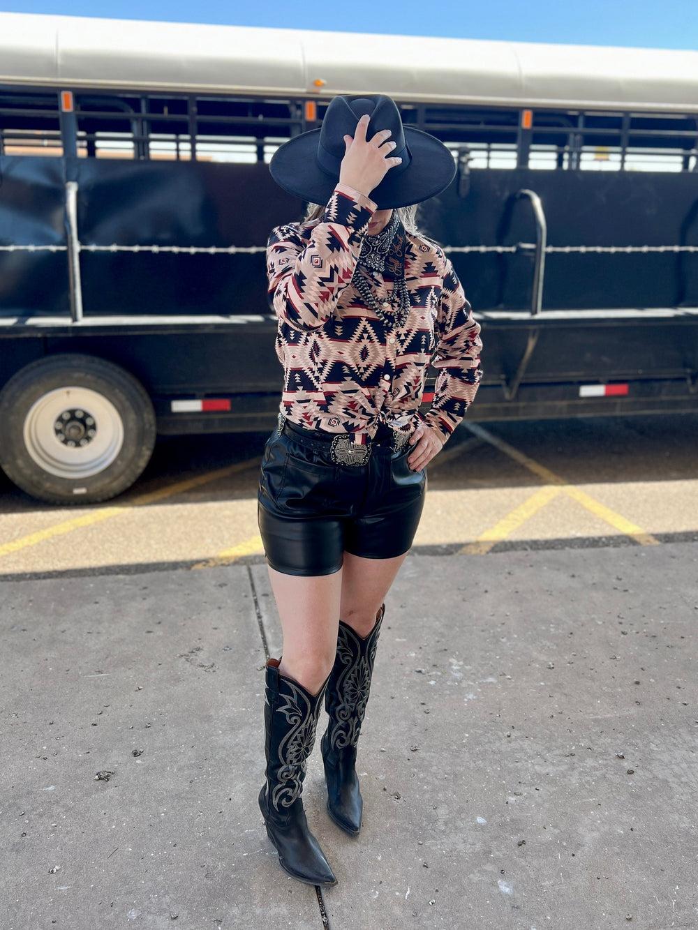 Plus Pueblo Trail Button Up Product Image